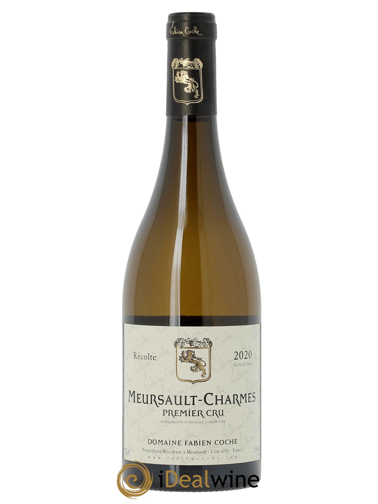 Meursault 1er Cru Charmes Fabien Coche 2020 - Lotto di 1 bottiglia - 0