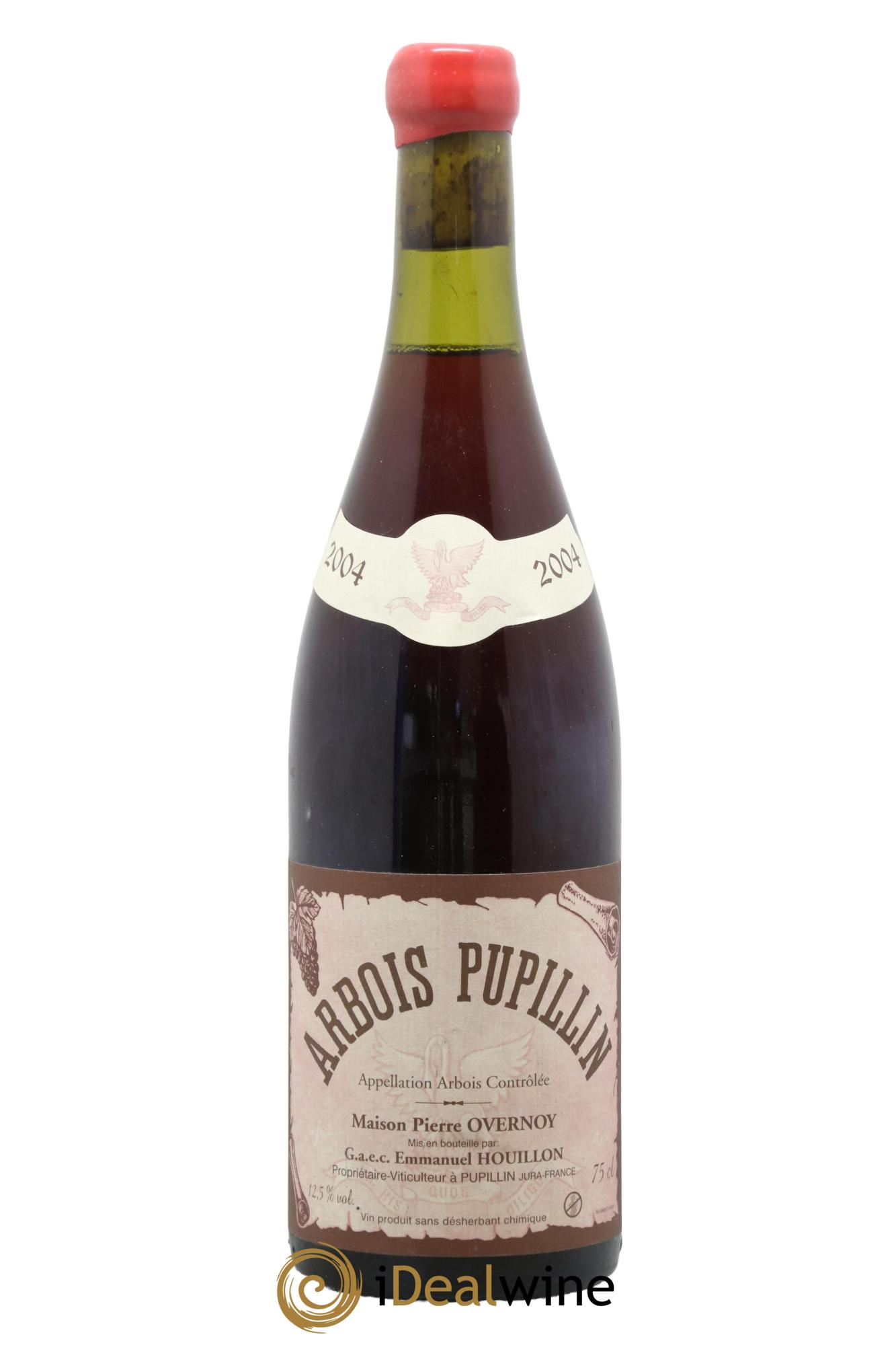 Arbois Pupillin Poulsard (cire rouge) Overnoy-Houillon (Domaine)  2004 - Lotto di 1 bottiglia - 0