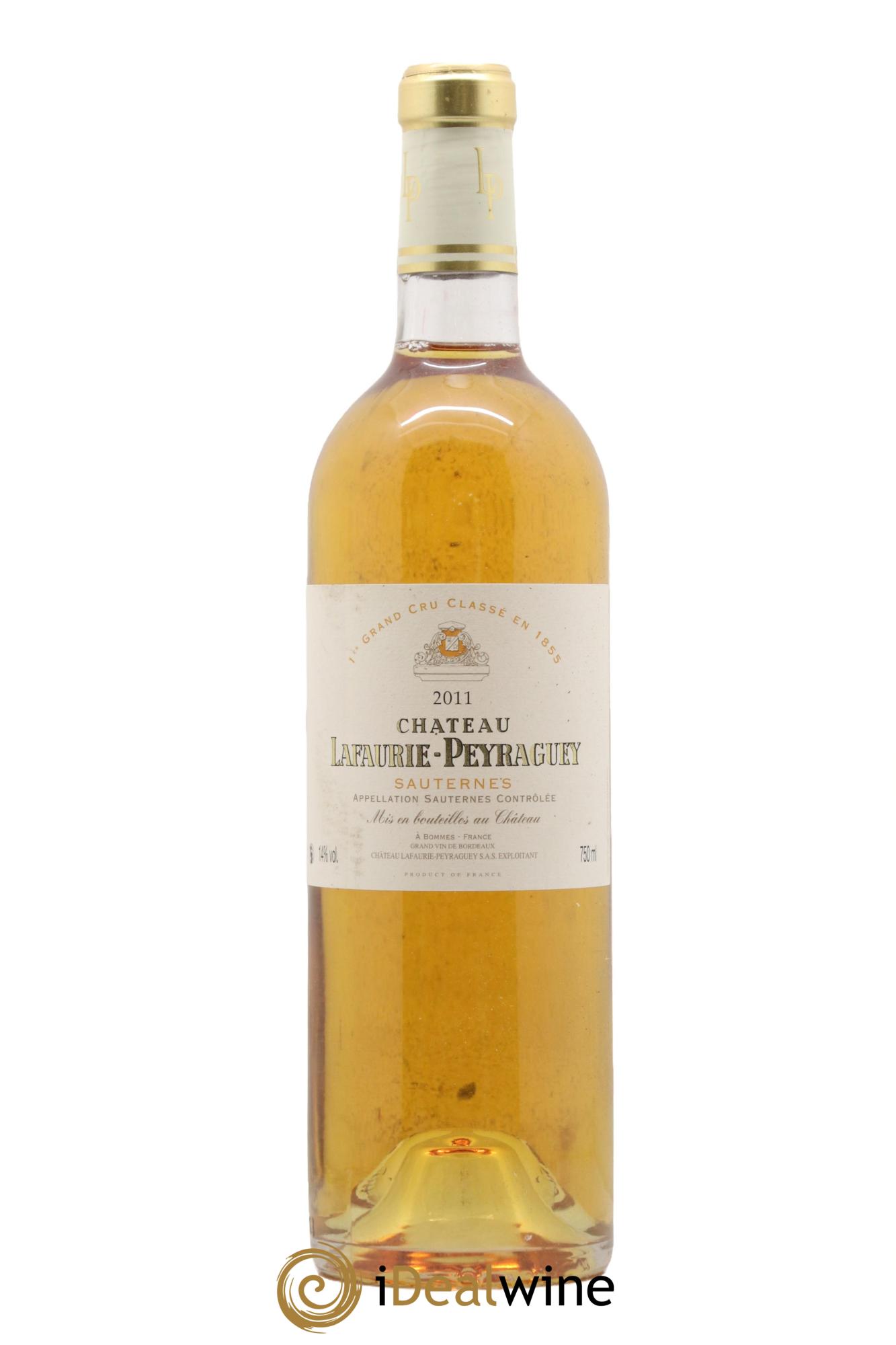 Château Lafaurie-Peyraguey 1er Grand Cru Classé 2011 - Posten von 1 Flasche - 0