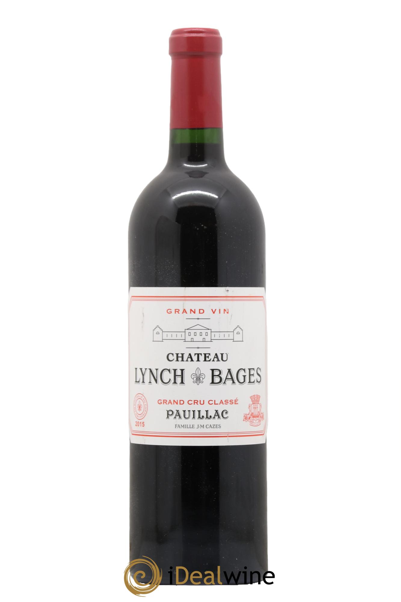 Château Lynch Bages 5ème Grand Cru Classé 2015 - Lot de 1 bouteille - 0