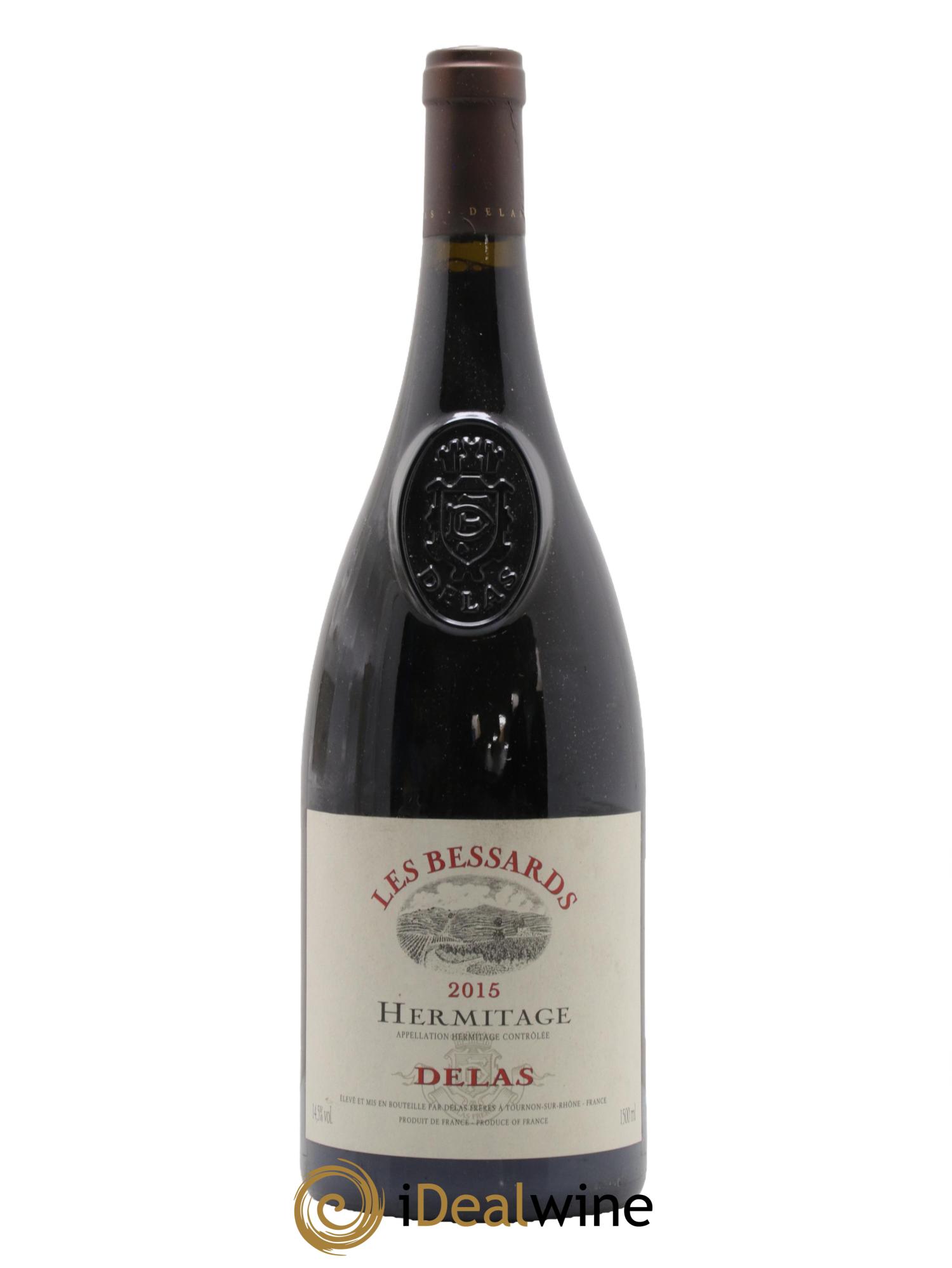 Hermitage Les Bessards Delas Frères 2015 - Lotto di 1 magnum - 0