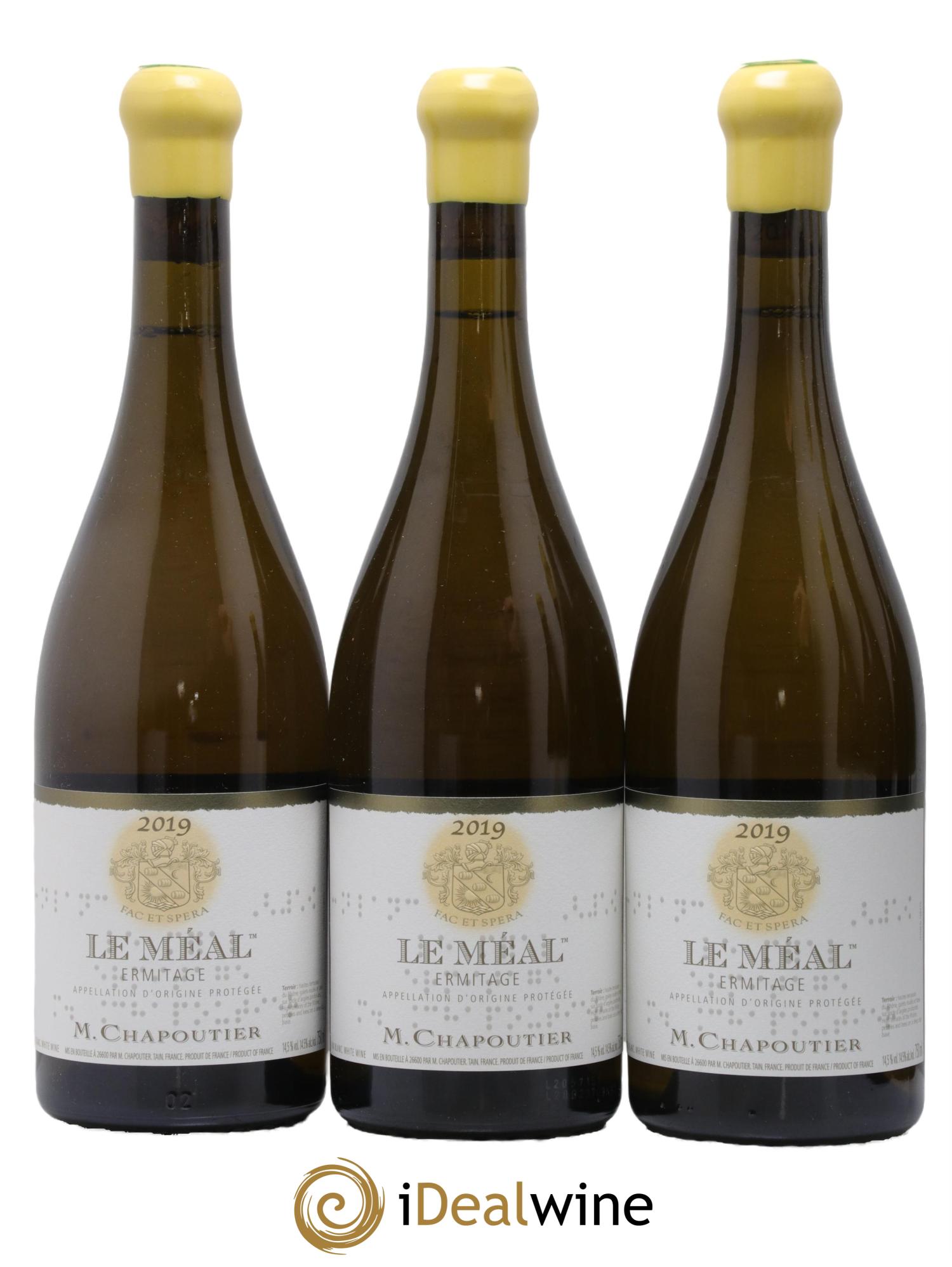 Hermitage Ermitage Le Méal Chapoutier 2019 - Posten von 6 Flaschen - 1