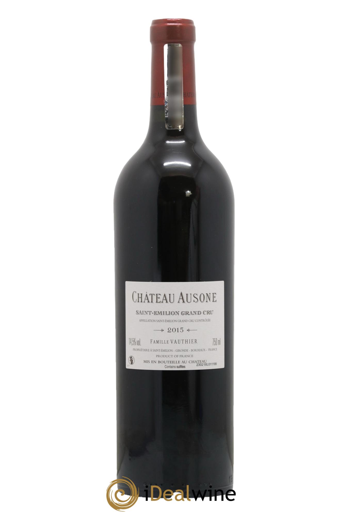 Château Ausone 1er Grand Cru Classé A 2015 - Lotto di 1 bottiglia - 2