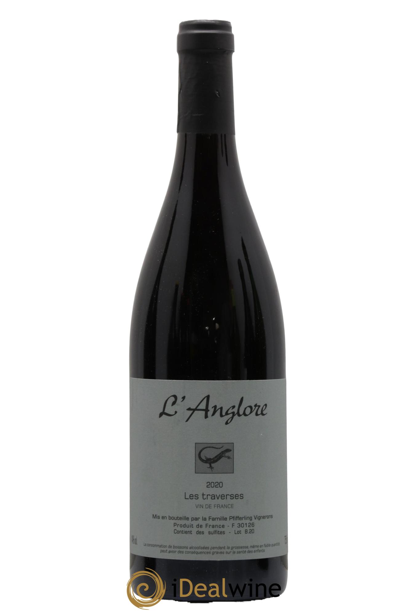 Vin de France Les Traverses L'Anglore 2020 - Lotto di 1 bottiglia - 0