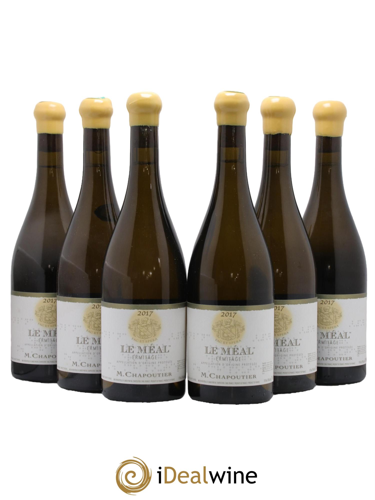 Hermitage Ermitage Le Méal Chapoutier 2017 - Posten von 6 Flaschen - 0