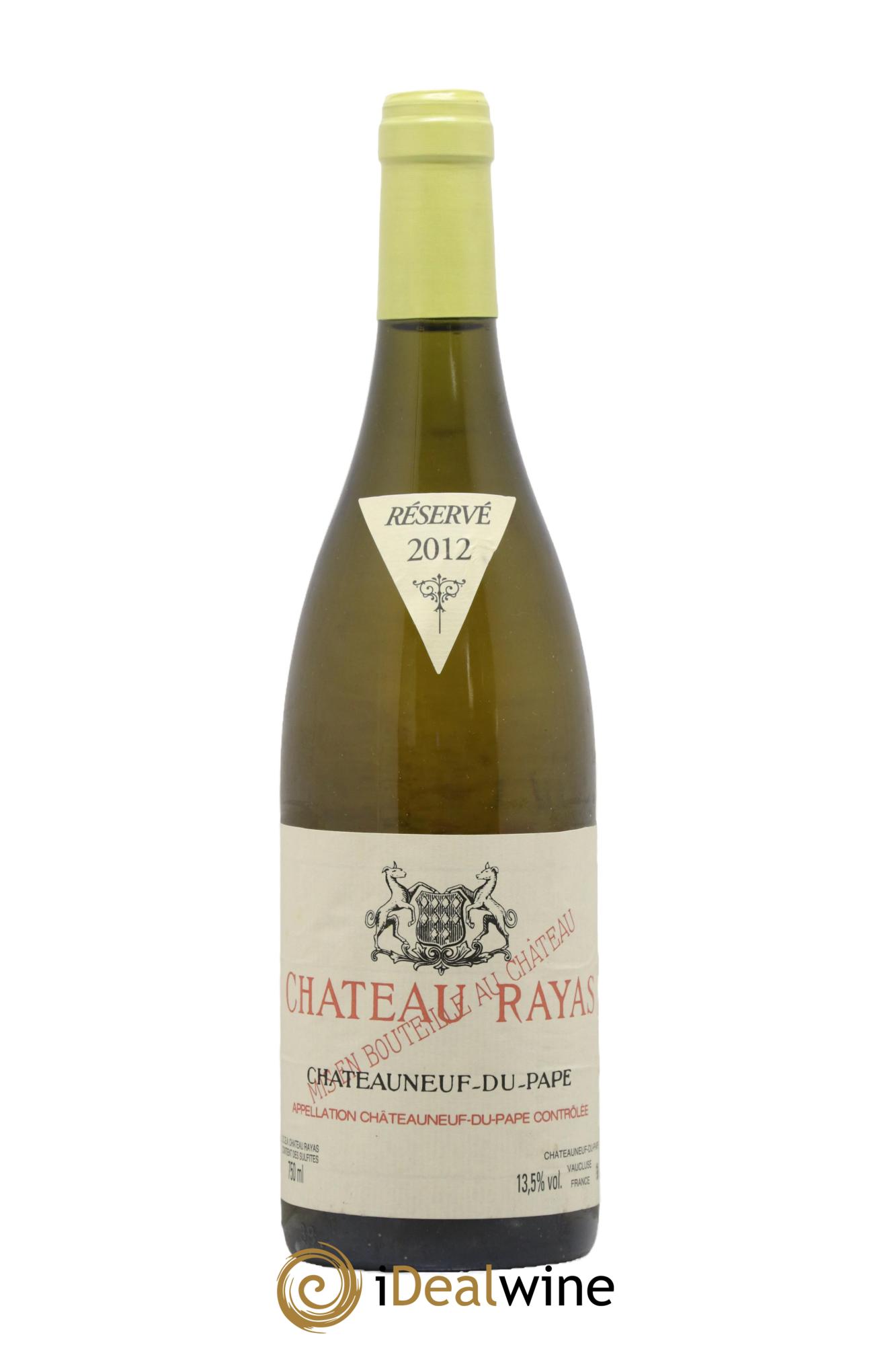 Châteauneuf-du-Pape Château Rayas Emmanuel Reynaud 2012 - Lot of 1 bottle - 0