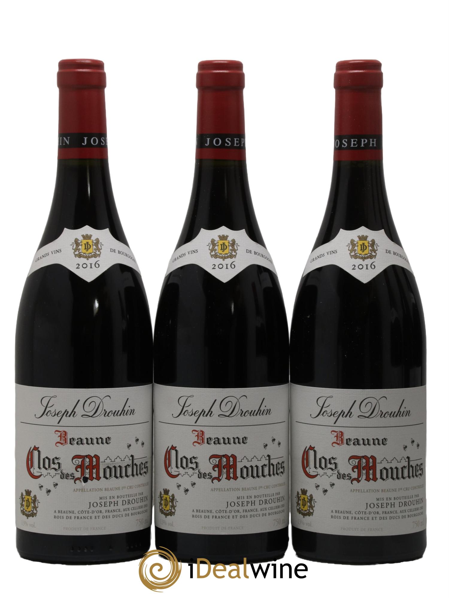 Beaune 1er Cru Clos des Mouches Joseph Drouhin 2016 - Lotto di 6 bottiglie - 1