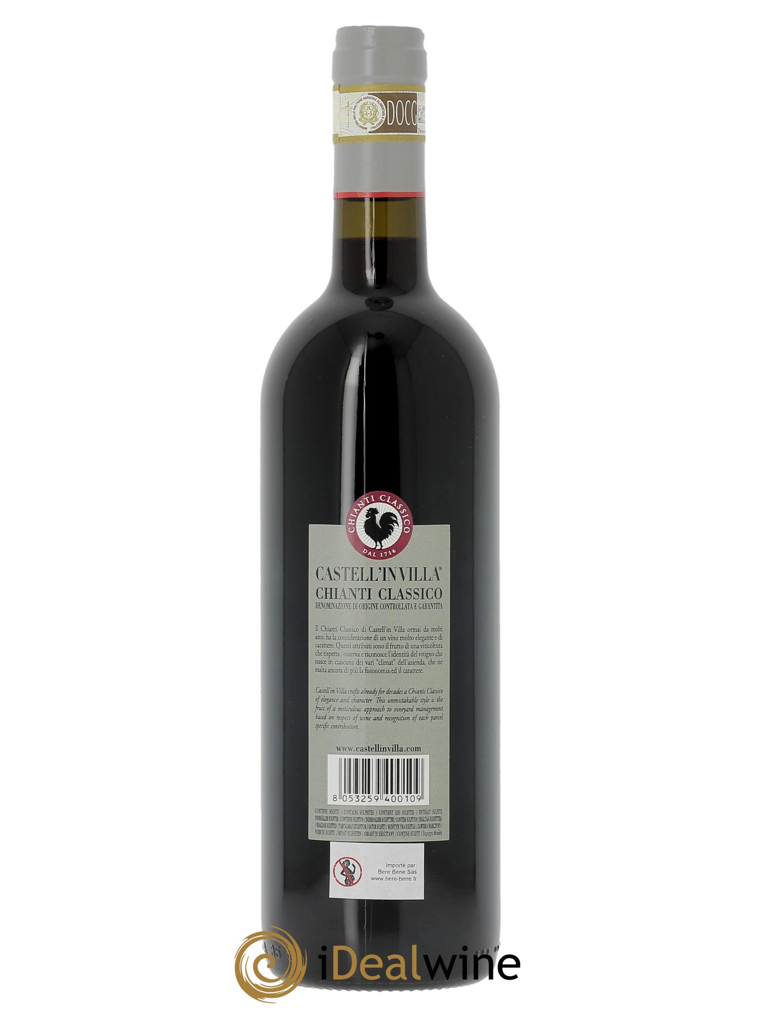 Chianti Classico DOCG Castell'in Villa 2019 - Lot de 1 bouteille - 1