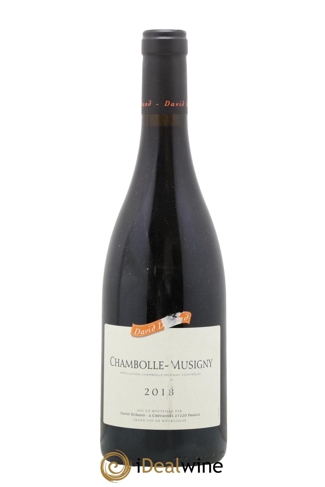 Chambolle-Musigny David Duband (Domaine) 2018 - Posten von 1 Flasche - 0