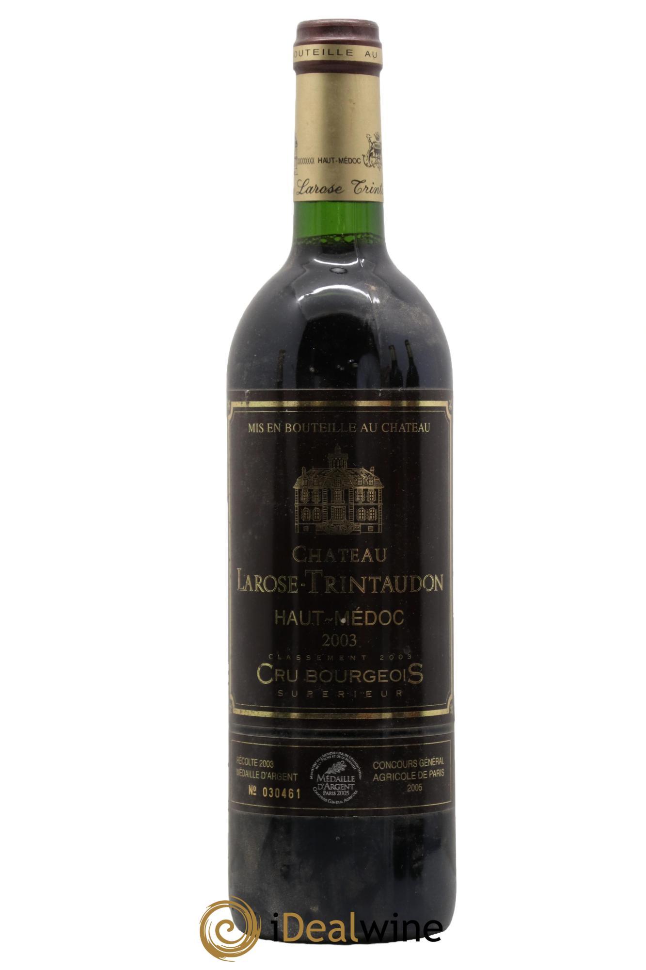 Château Larose Trintaudon Cru Bourgeois 2003 - Lotto di 1 bottiglia - 0