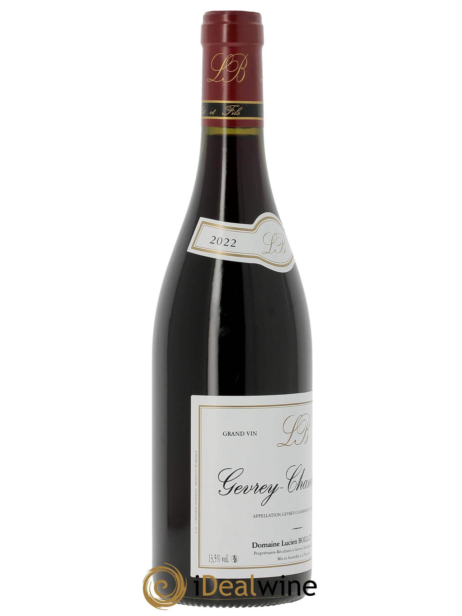 Gevrey-Chambertin Lucien Boillot & Fils (Domaine) 2022 - Lotto di 1 bottiglia - 1