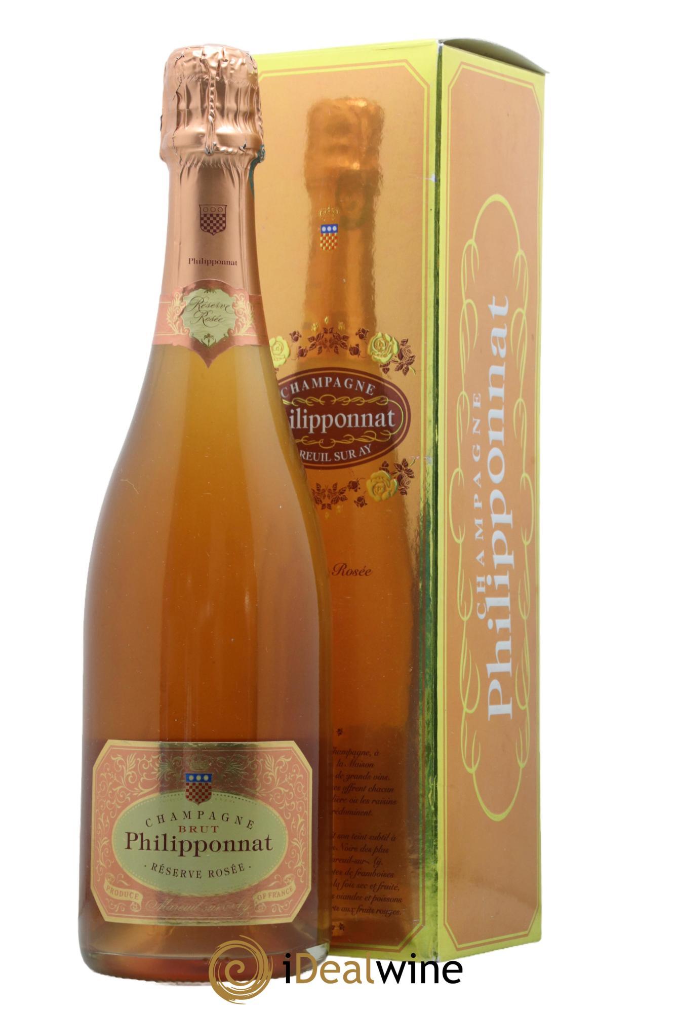 Champagne -- Réserve Rosé Brut Philipponnat - Posten von 1 Flasche - 0