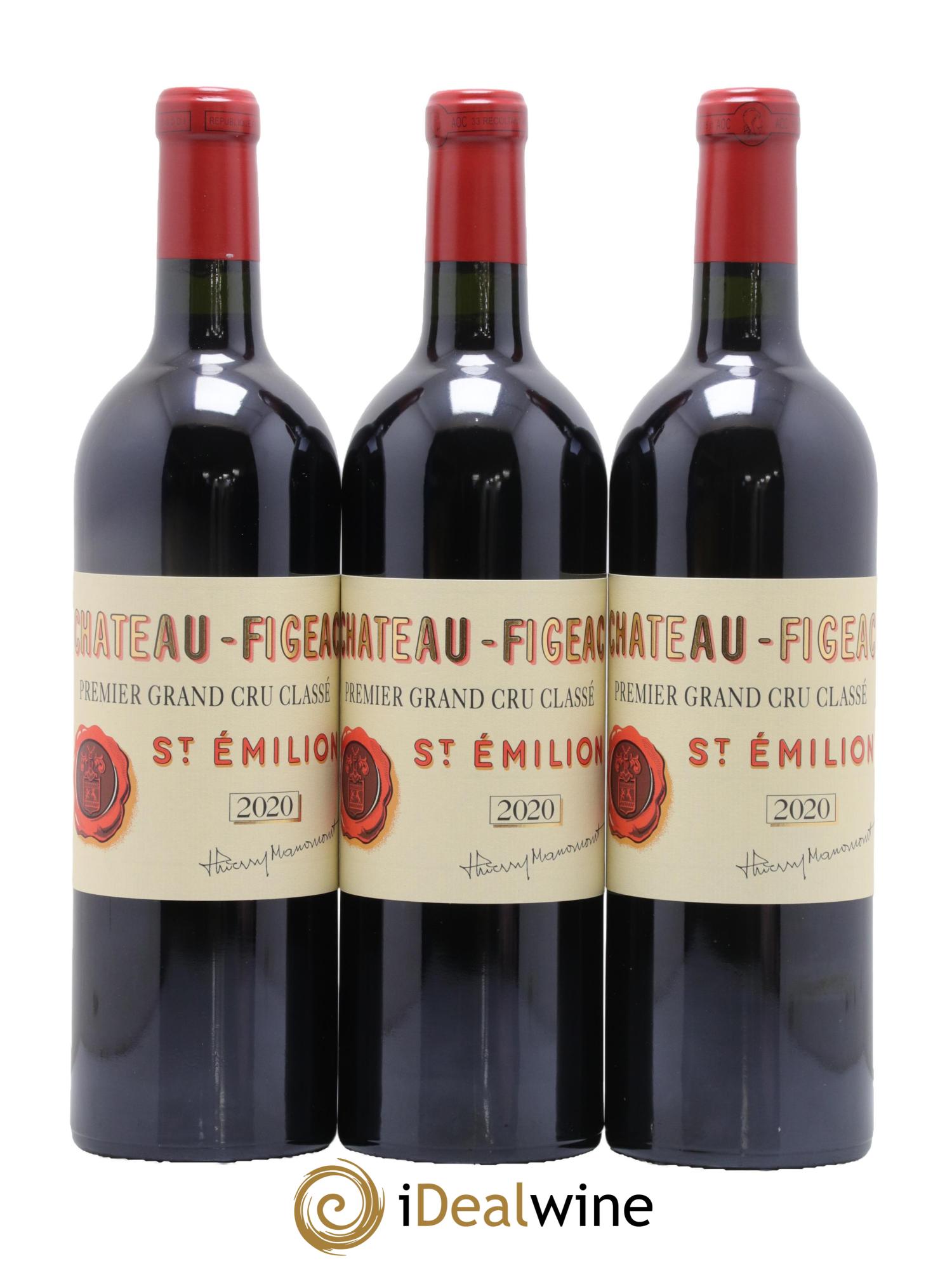 Château Figeac 1er Grand Cru Classé A 2020 - Lot de 6 bouteilles - 1