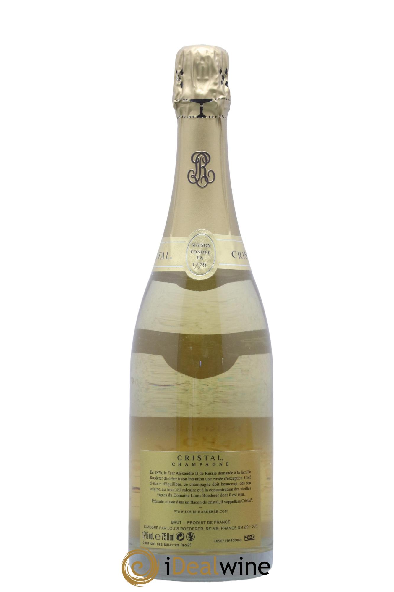 Cristal Louis Roederer 2008 - Lot of 1 bottle - 1