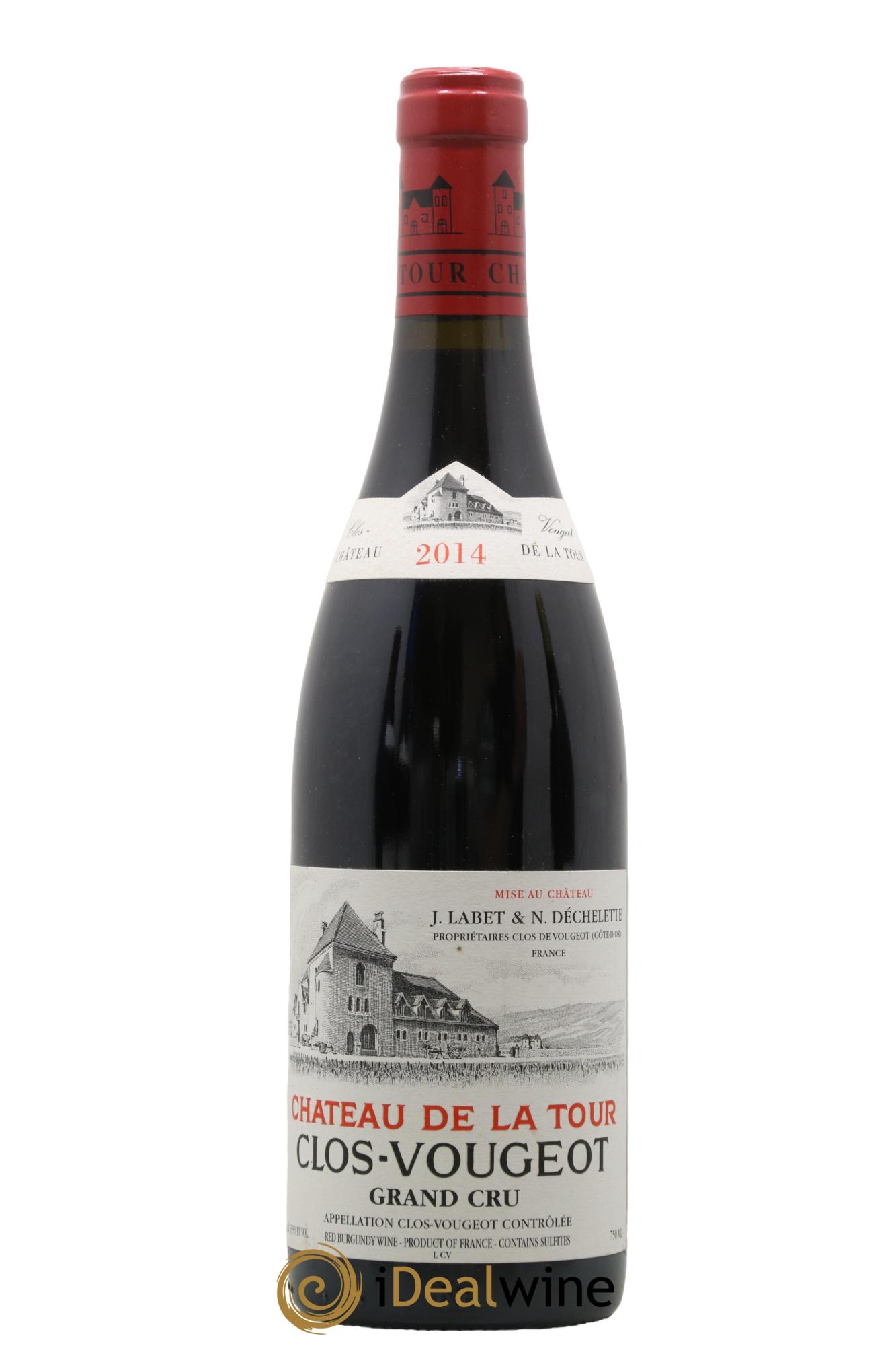 Clos de Vougeot Grand Cru Château de La Tour 2014 - Lotto di 1 bottiglia - 0