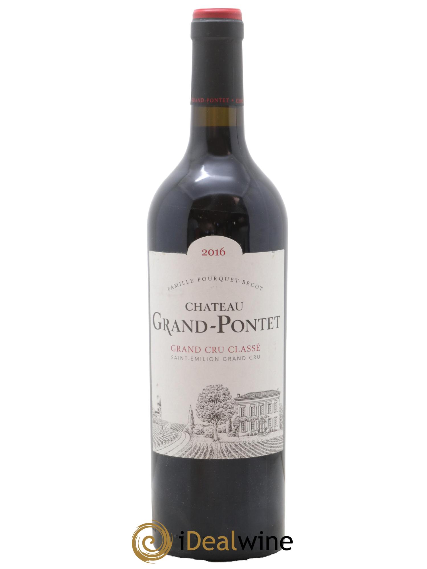 Château Grand Pontet Grand Cru Classé 2016 - Lotto di 1 bottiglia - 0