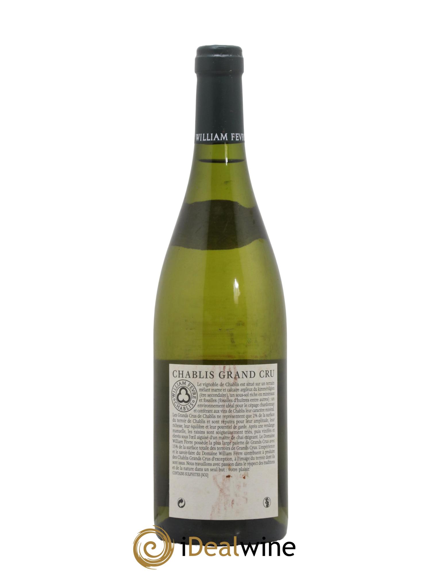 Chablis Grand Cru Les Clos William Fèvre 2010 - Lotto di 1 bottiglia - 1