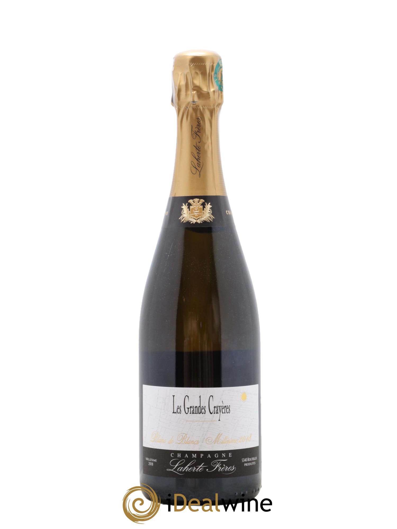 Champagne Les Grandes Crayères Maison Laherte Frères 2018 - Lot of 1 bottle - 0