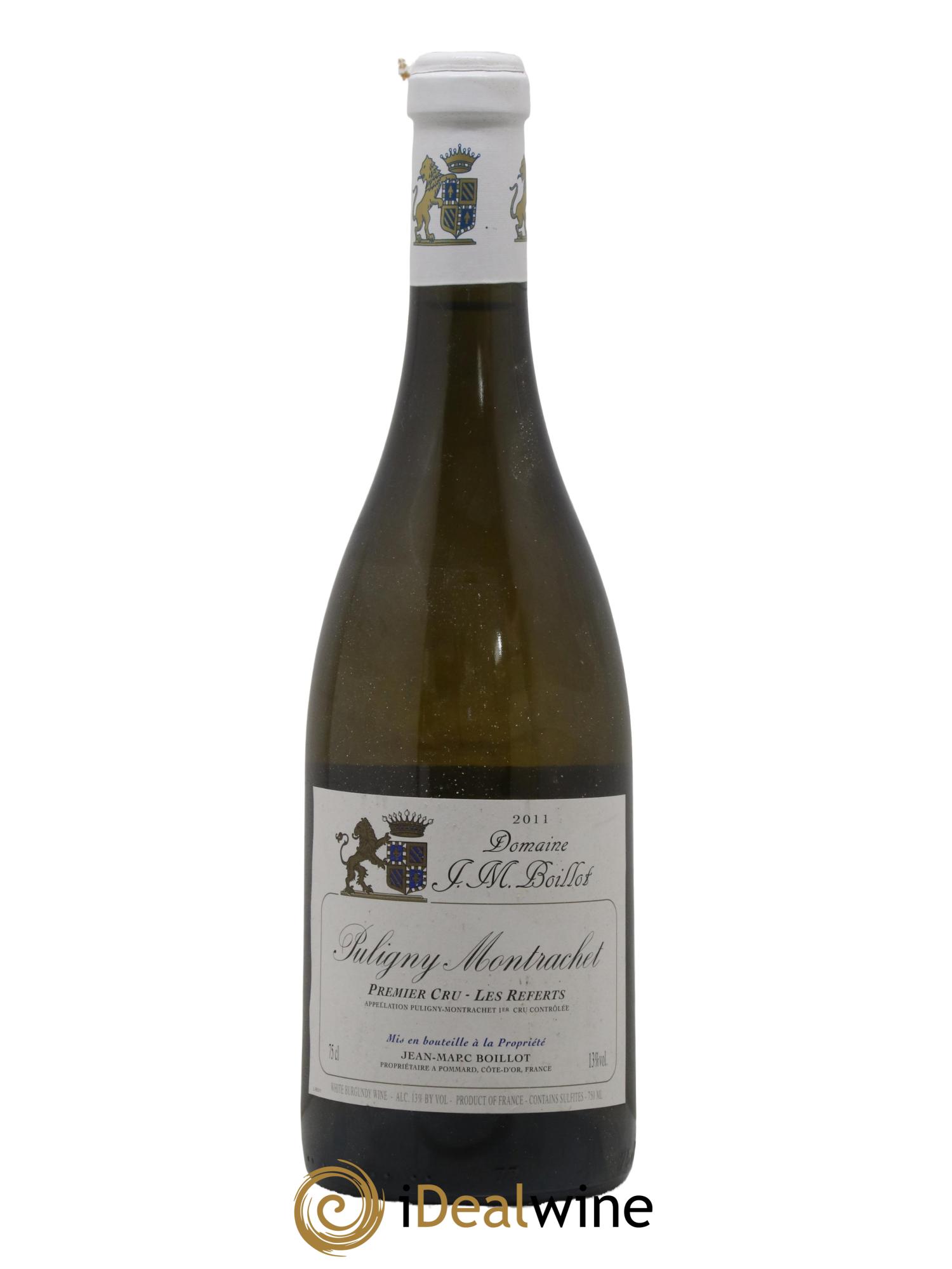 Puligny-Montrachet 1er Cru Les Referts Jean-Marc Boillot 2011 - Lot of 1 bottle - 0