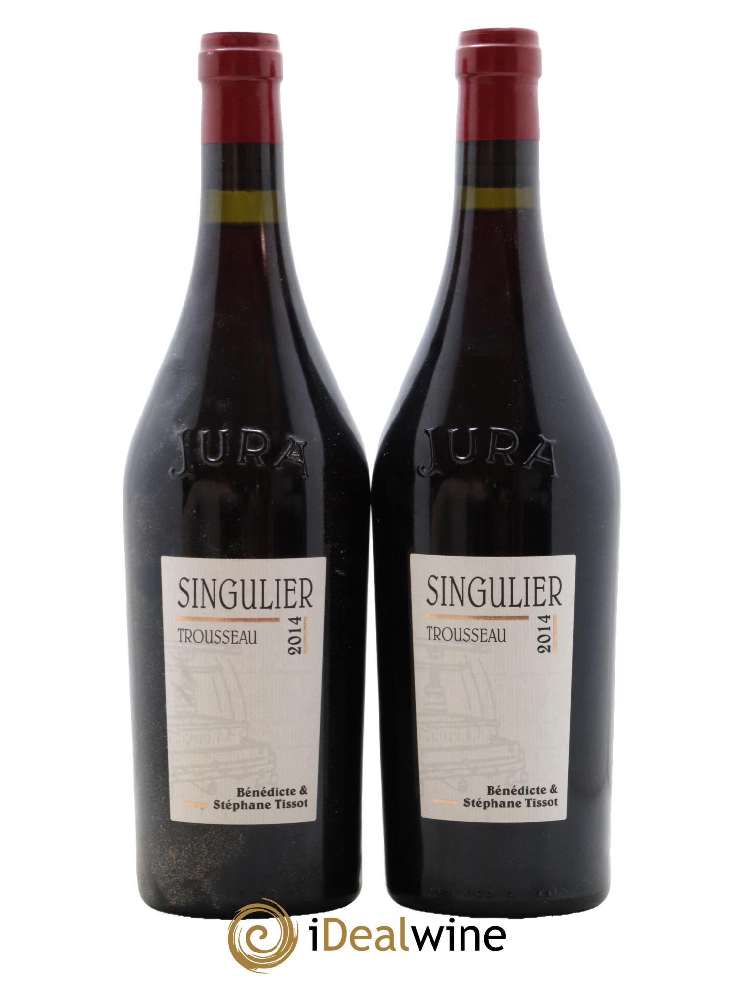 Arbois Trousseau Singulier Bénédicte et Stéphane Tissot 2014 - Lot of 2 bottles - 0