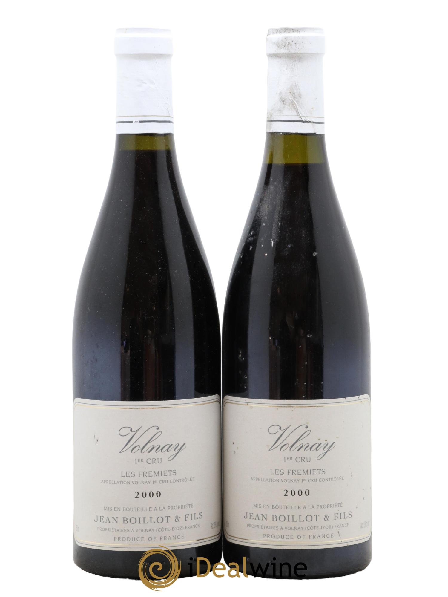 Volnay 1er Cru Les Fremiets Domaine Jean Boillot 2000 - Posten von 2 Flaschen - 0