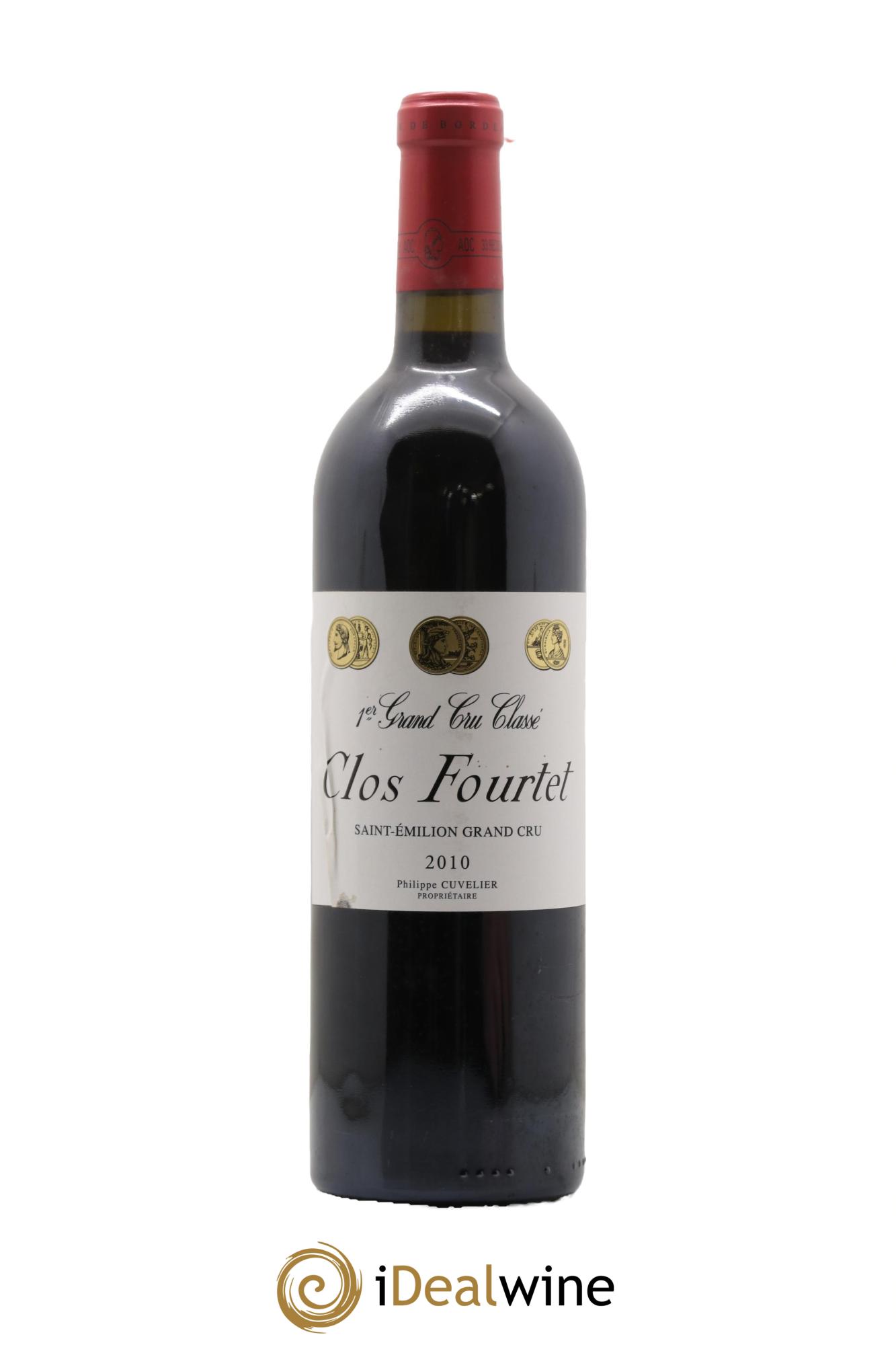 Clos Fourtet 1er Grand Cru Classé B 2010 - Posten von 1 Flasche - 0