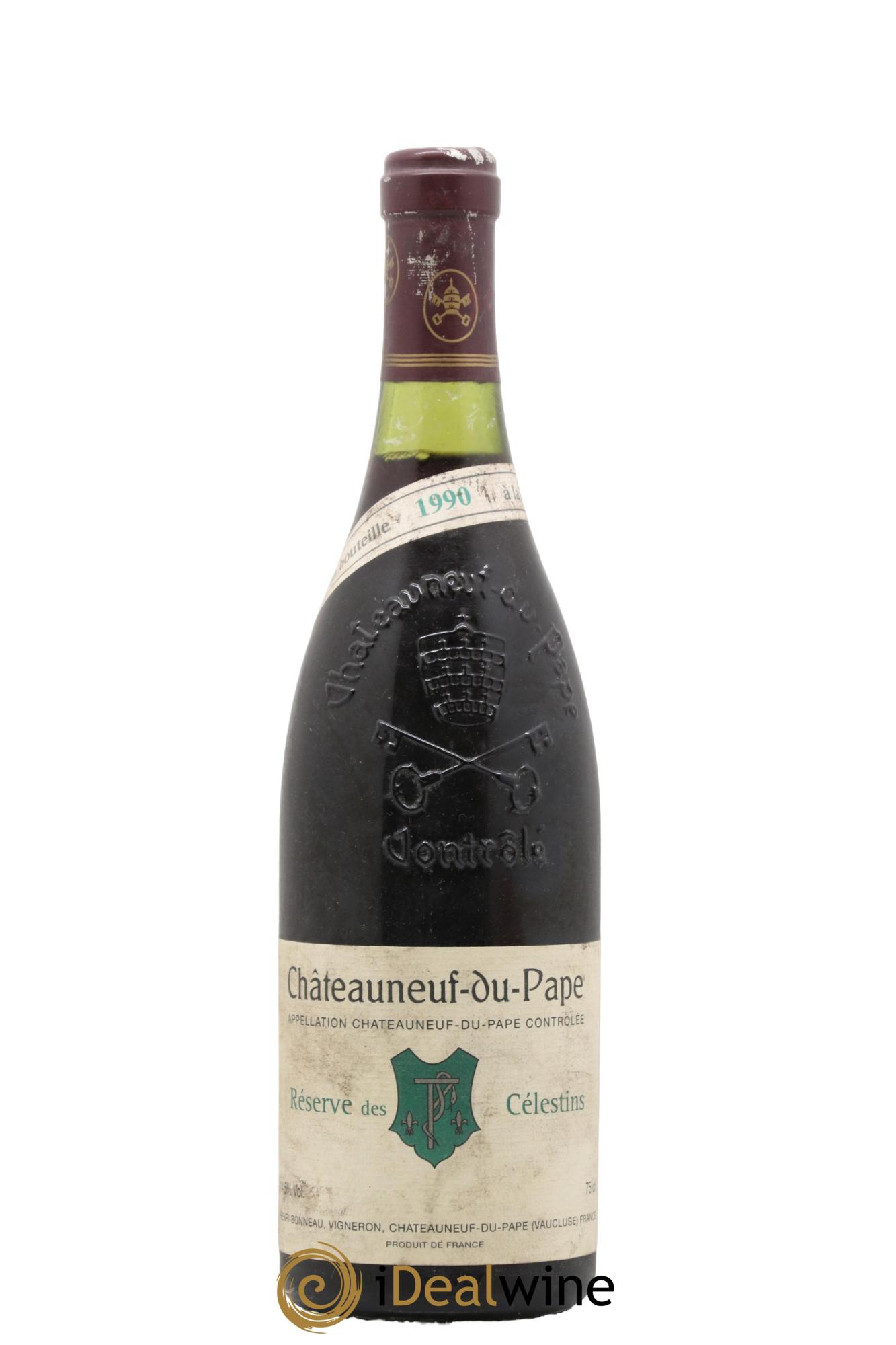 Châteauneuf-du-Pape Réserve des Célestins Henri Bonneau & Fils 1990 - Lot of 1 bottle - 0