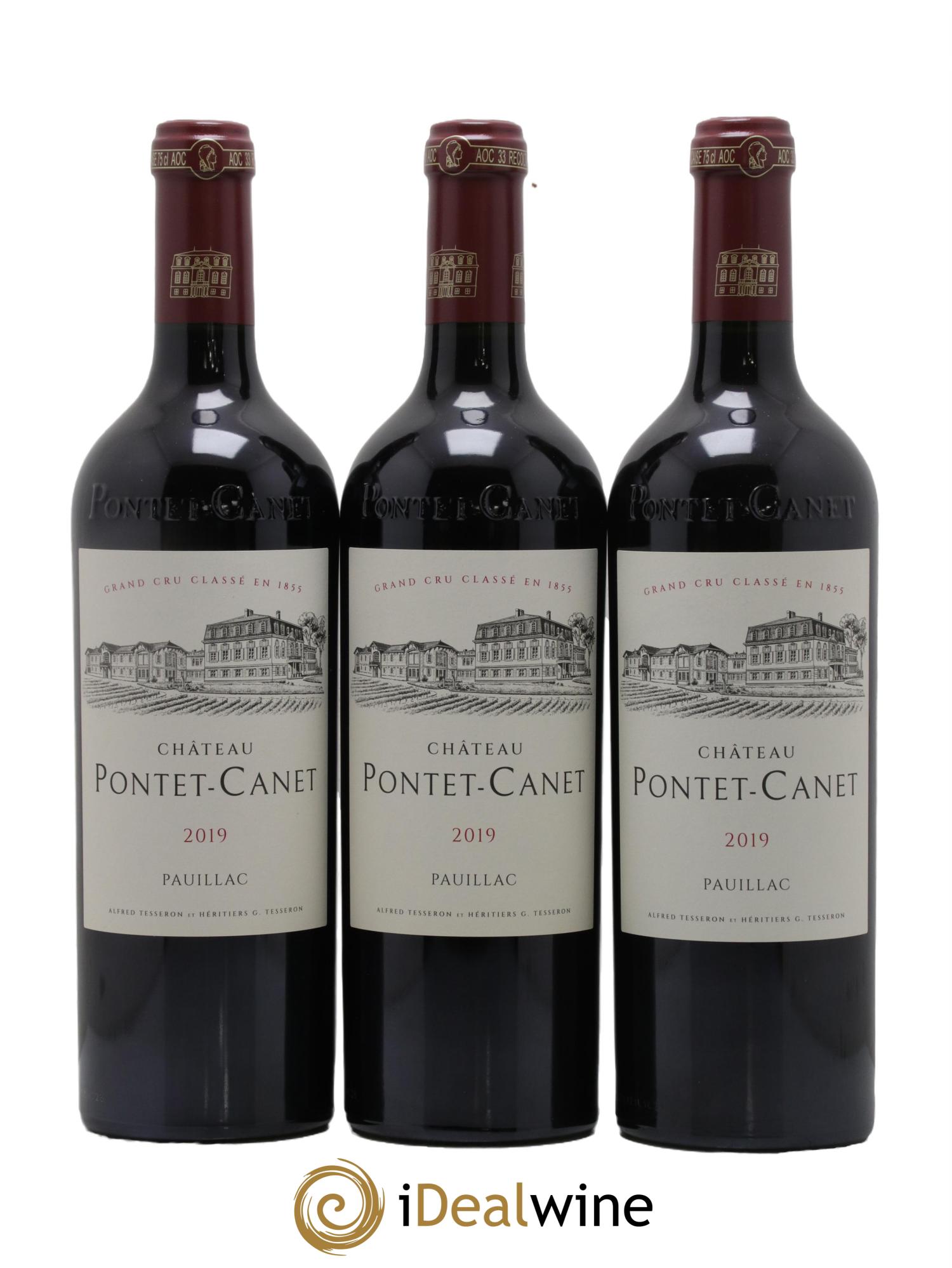 Château Pontet Canet 5ème Grand Cru Classé 2019 - Lotto di 6 bottiglie - 2