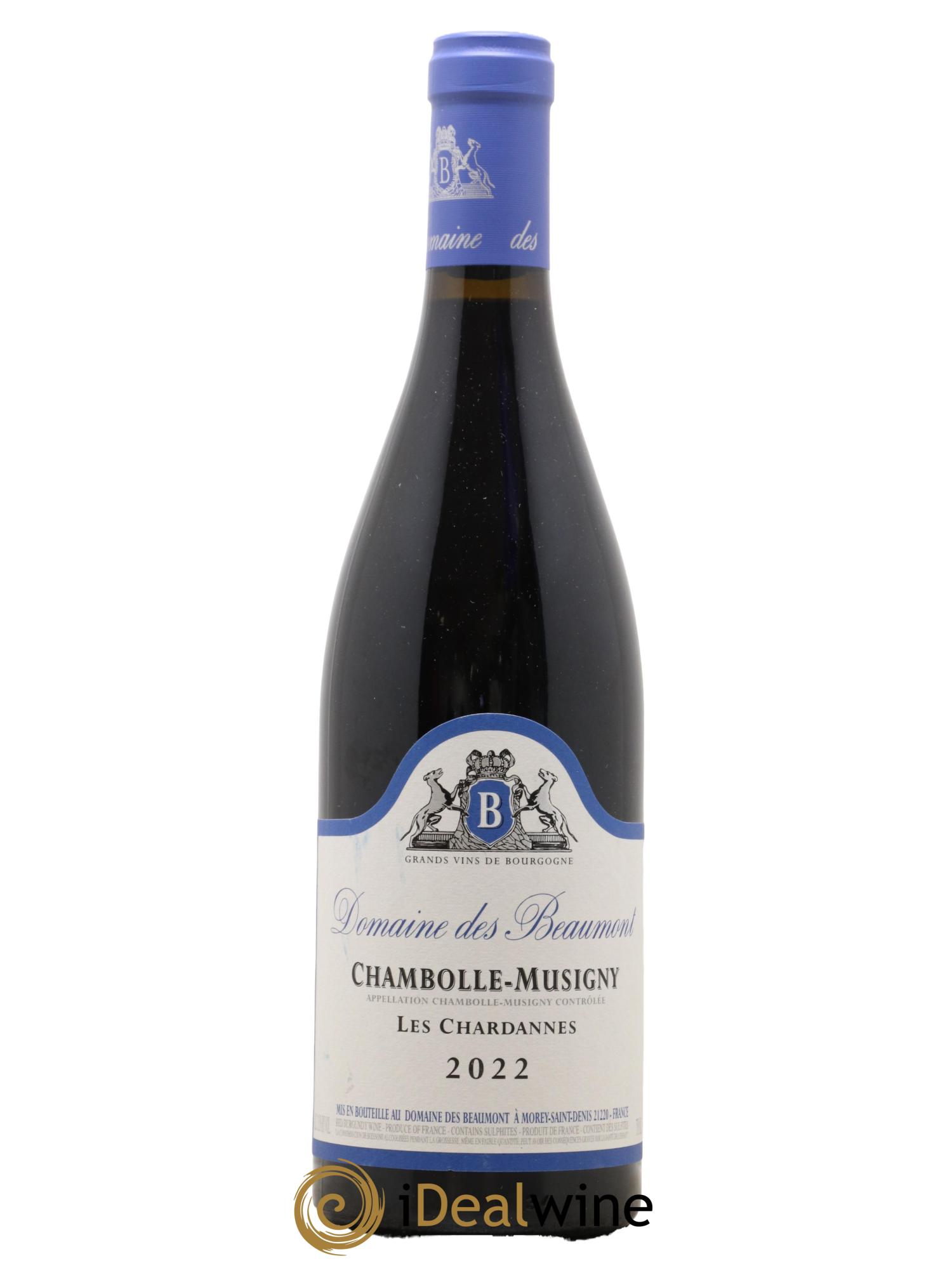 Chambolle-Musigny Les Chardannes Domaine des Beaumont 2022 - Posten von 1 Flasche - 0