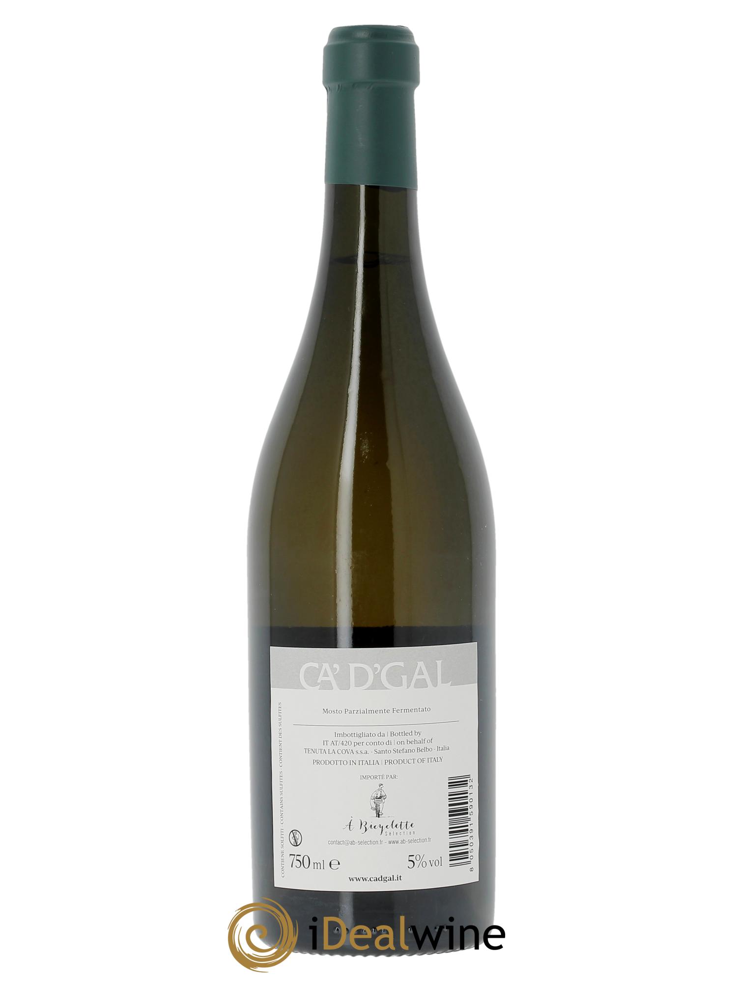 Moscato d'Asti DOCG Vite Vecchia Ca'D'Gal  2018 - Lot de 1 bouteille - 1