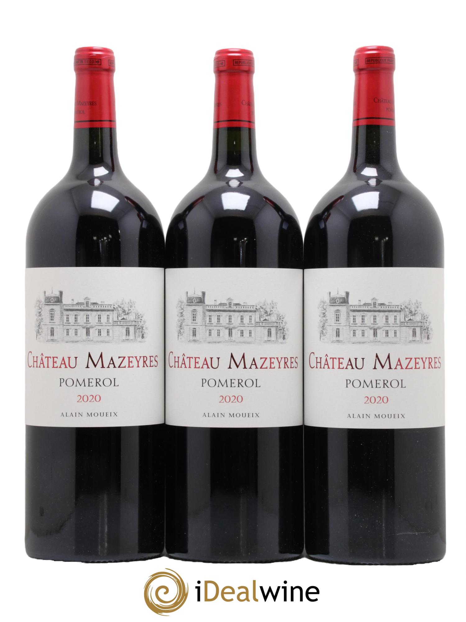 Château Mazeyres  2020 - Lot of 3 magnums - 0