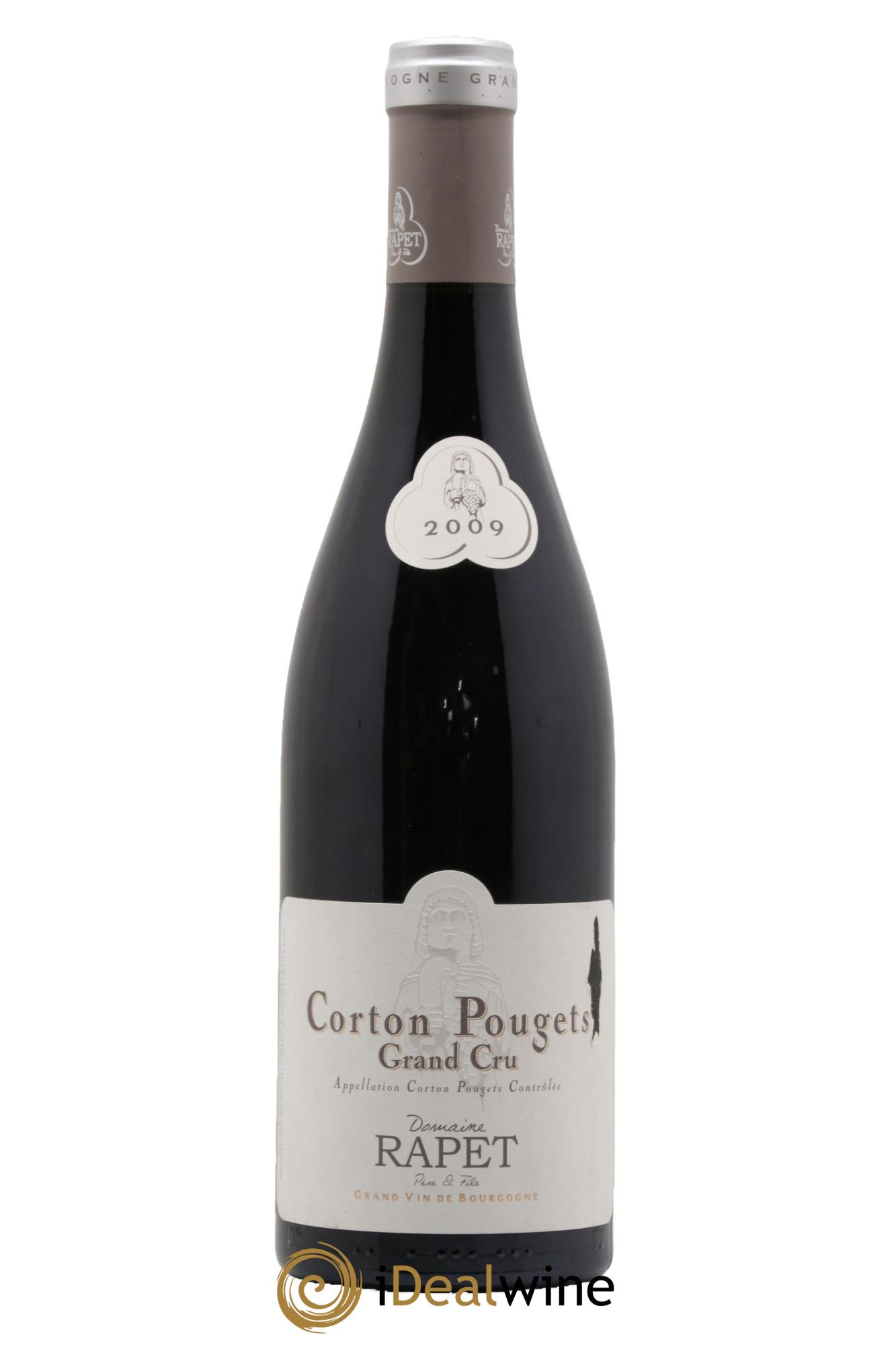 Corton Grand Cru Pougets Rapet Père & Fils 2009 - Lotto di 1 bottiglia - 0