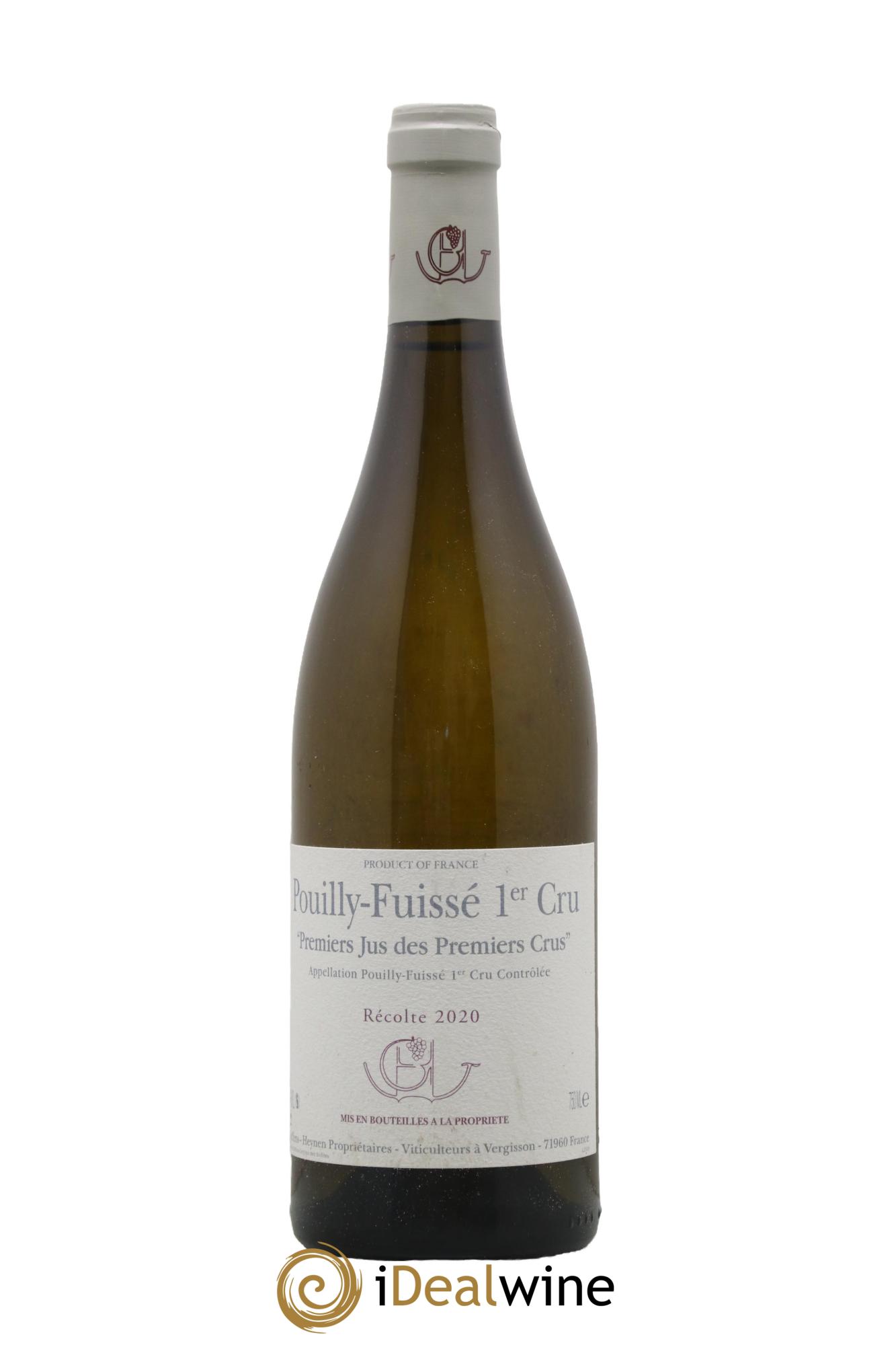 Pouilly-Fuissé 1er Cru Premiers Jus de Premiers Crus Guffens-Heynen 2020 - Posten von 1 Flasche - 0