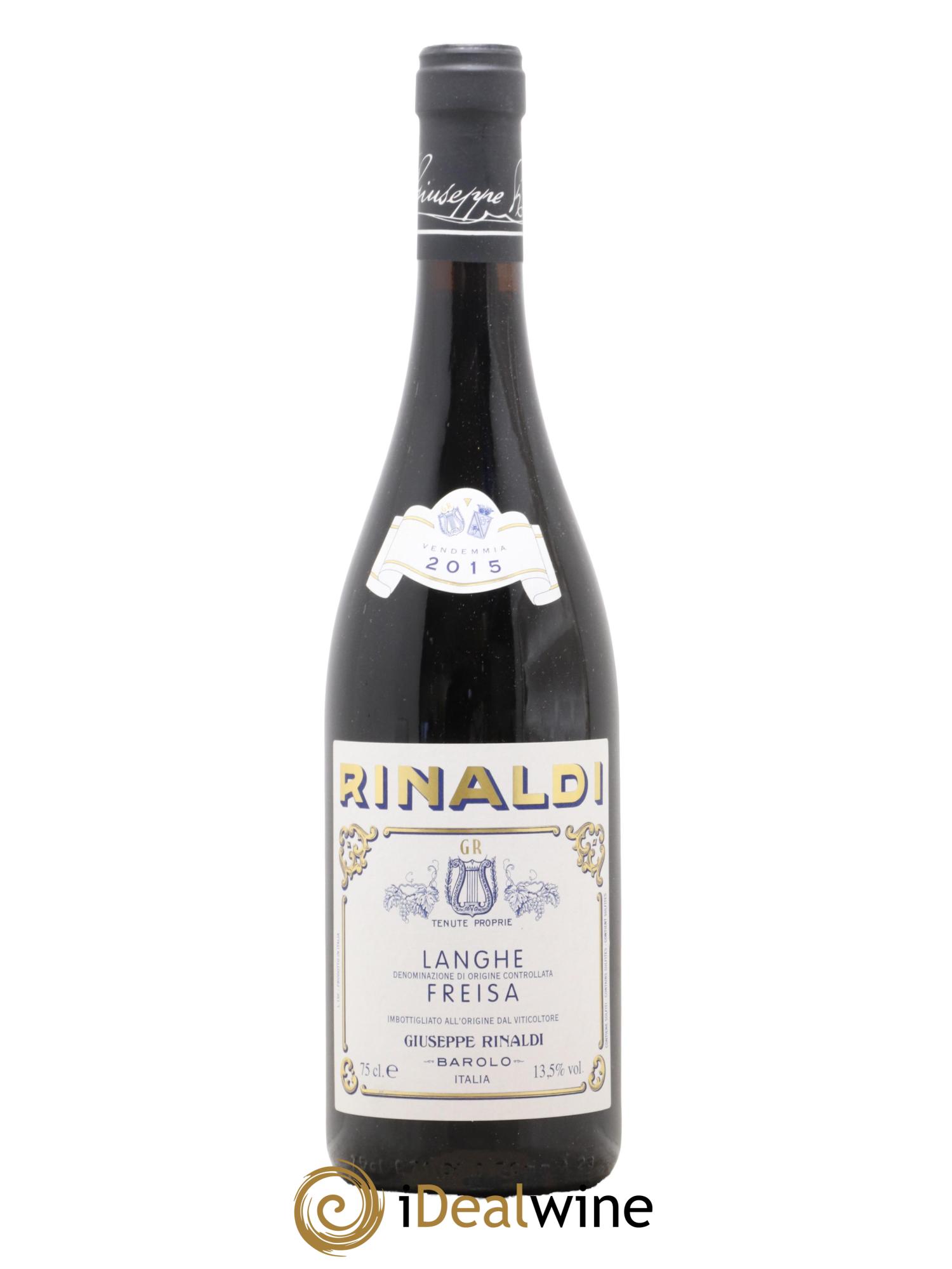 Langhe DOC Freisa Giuseppe Rinaldi  2015 - Lot de 1 bouteille - 0