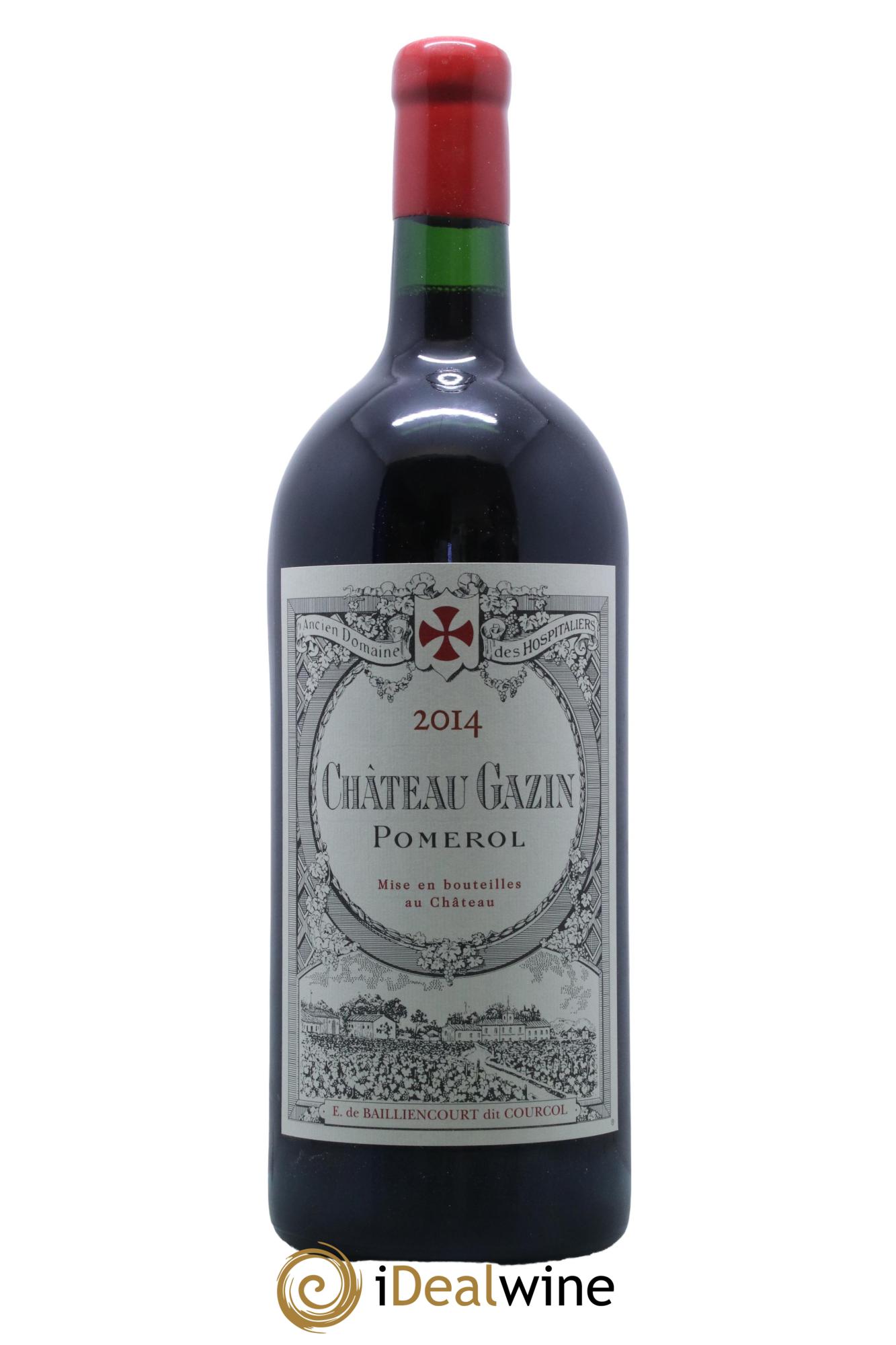 Château Gazin  2014 - Posten von 1 Doppel-Magnum - 0