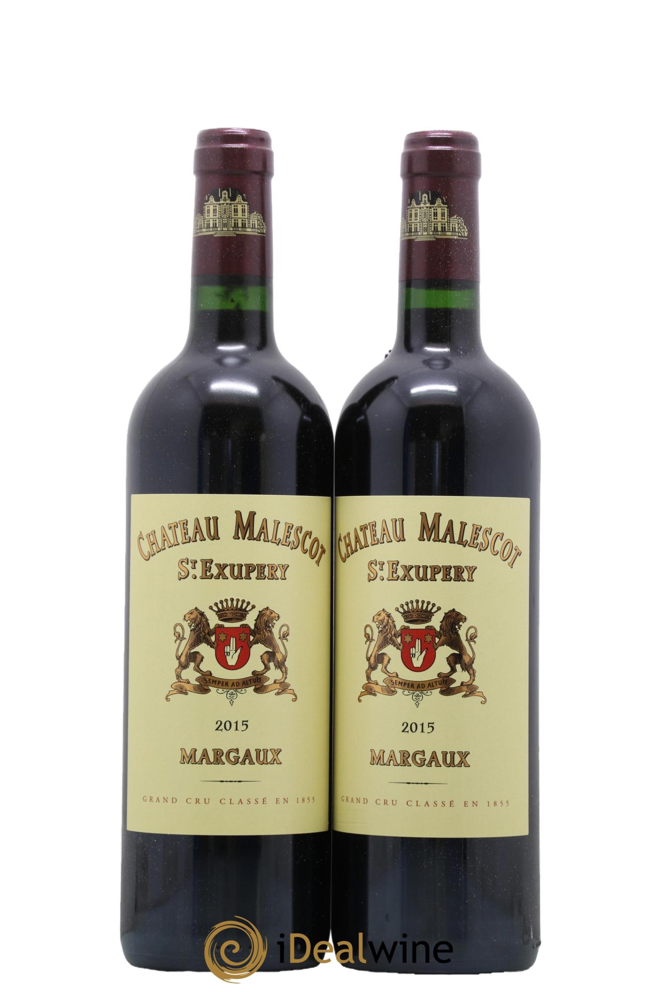 Château Malescot Saint-Exupéry 3ème Grand Cru Classé 2015 - Lot of 2 bottles - 0