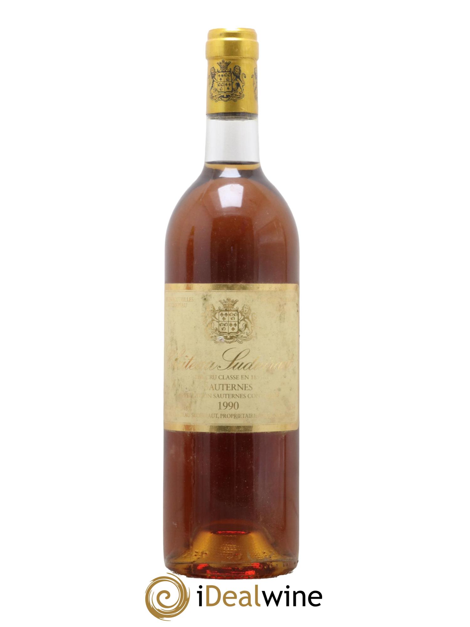 Château Suduiraut 1er Grand Cru Classé 1990 - Lot de 1 bouteille - 0