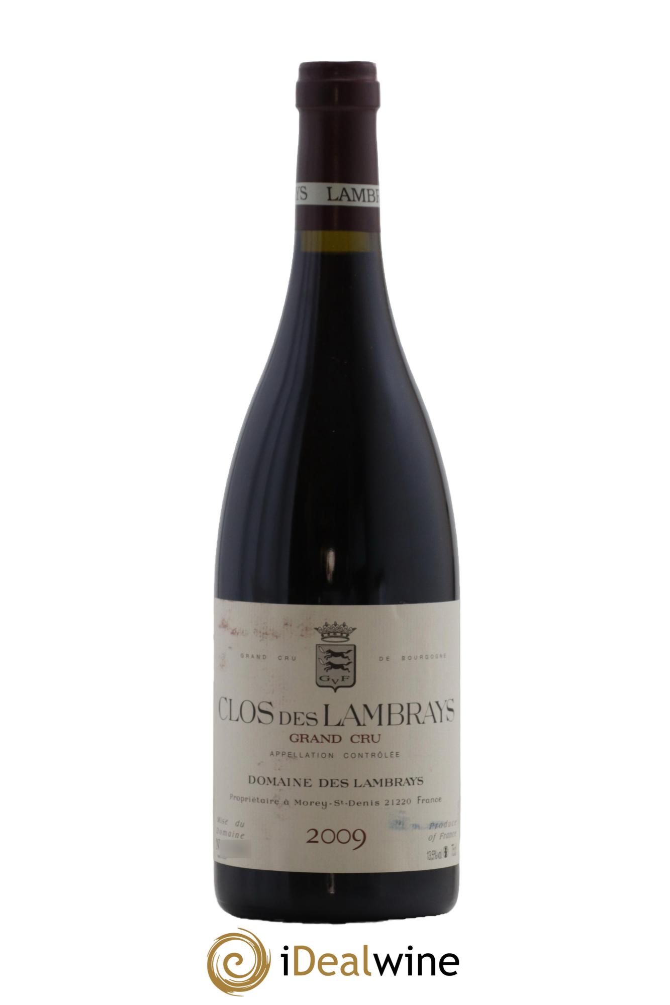 Clos des Lambrays Grand Cru Domaine des Lambrays 2009 - Lotto di 1 bottiglia - 0