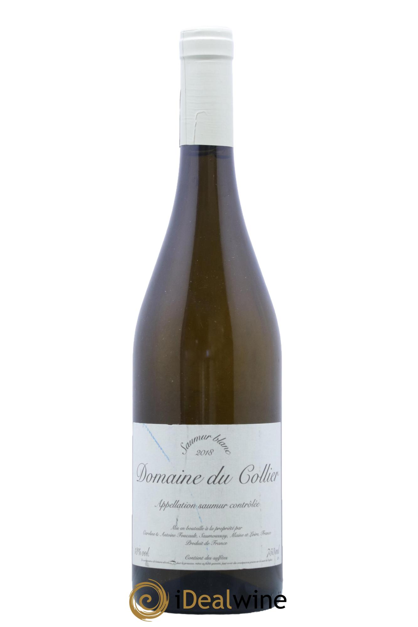 Saumur Domaine du Collier Traces de Stylo 2018 - Lot de 1 bouteille - 0