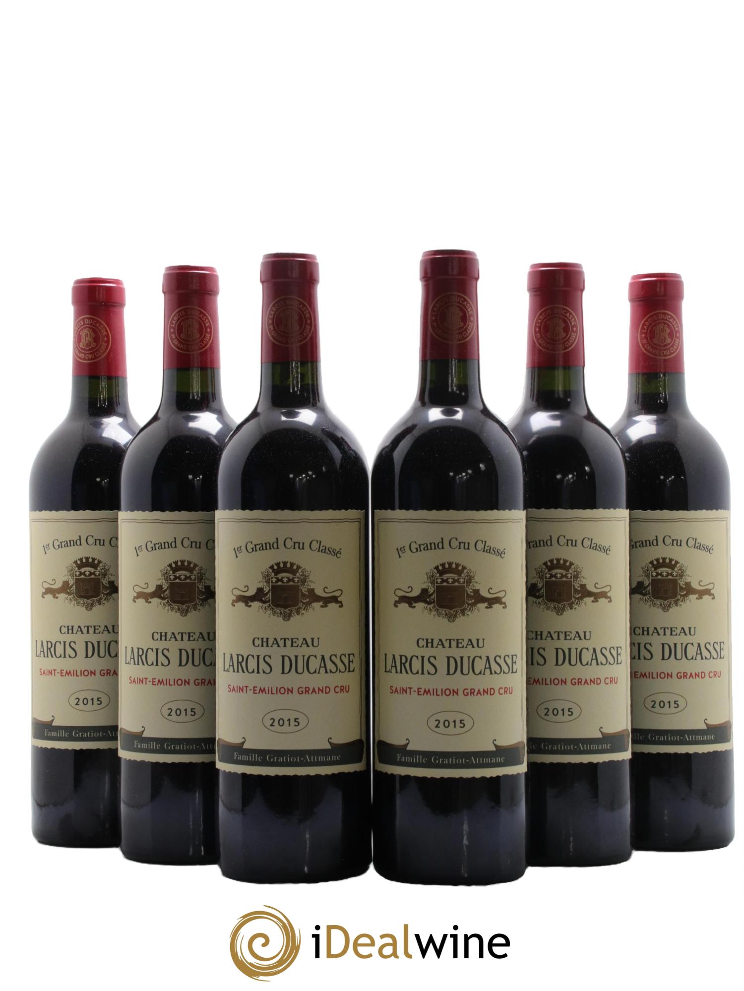 Château Larcis Ducasse 1er Grand Cru Classé B 2015 - Lot of 6 bottles - 0