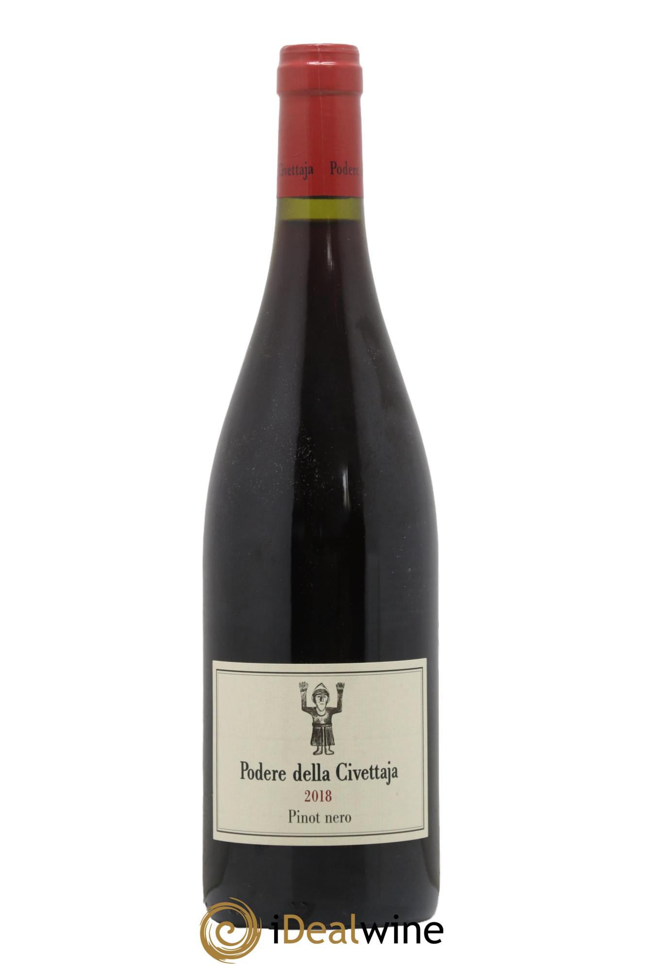 IGT Toscane Pinot Nero Podere della Civettaja 2018 - Lotto di 1 bottiglia - 0