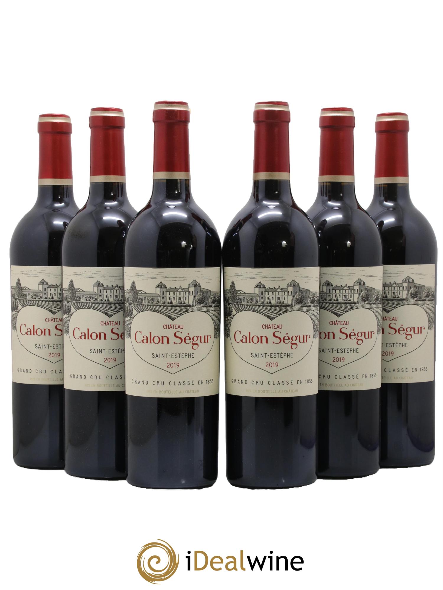 Château Calon Ségur 3ème Grand Cru Classé 2019 - Lot of 6 bottles - 0