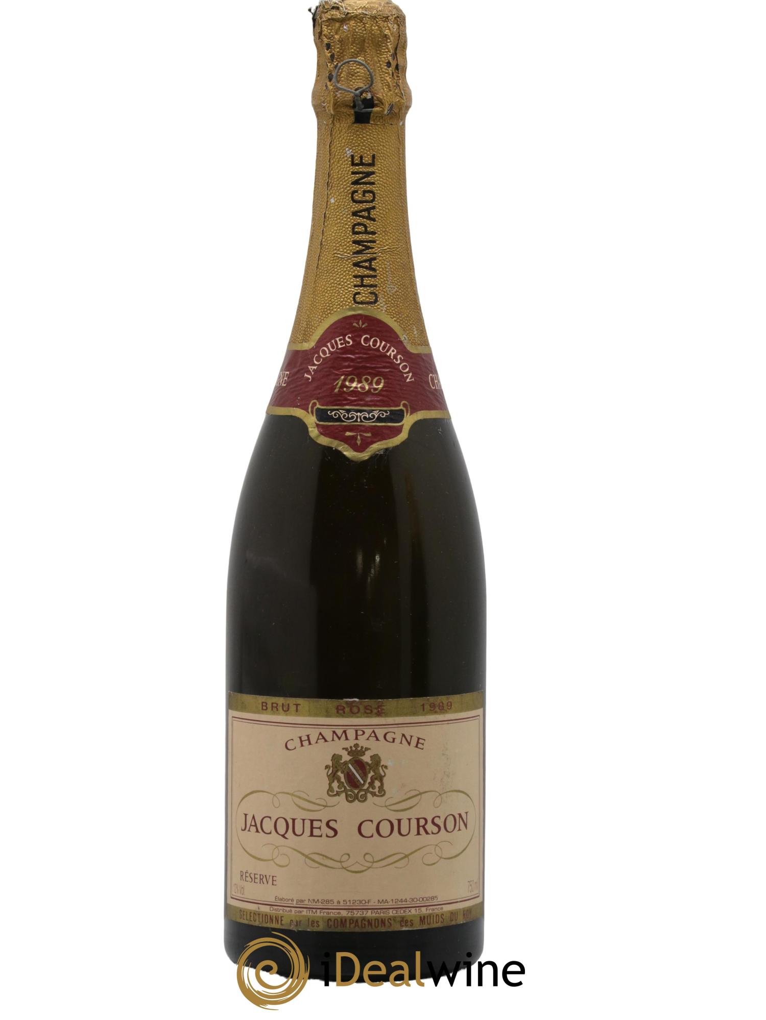 Champagne Brut Jacques Courson 1989 - Posten von 1 Flasche - 0