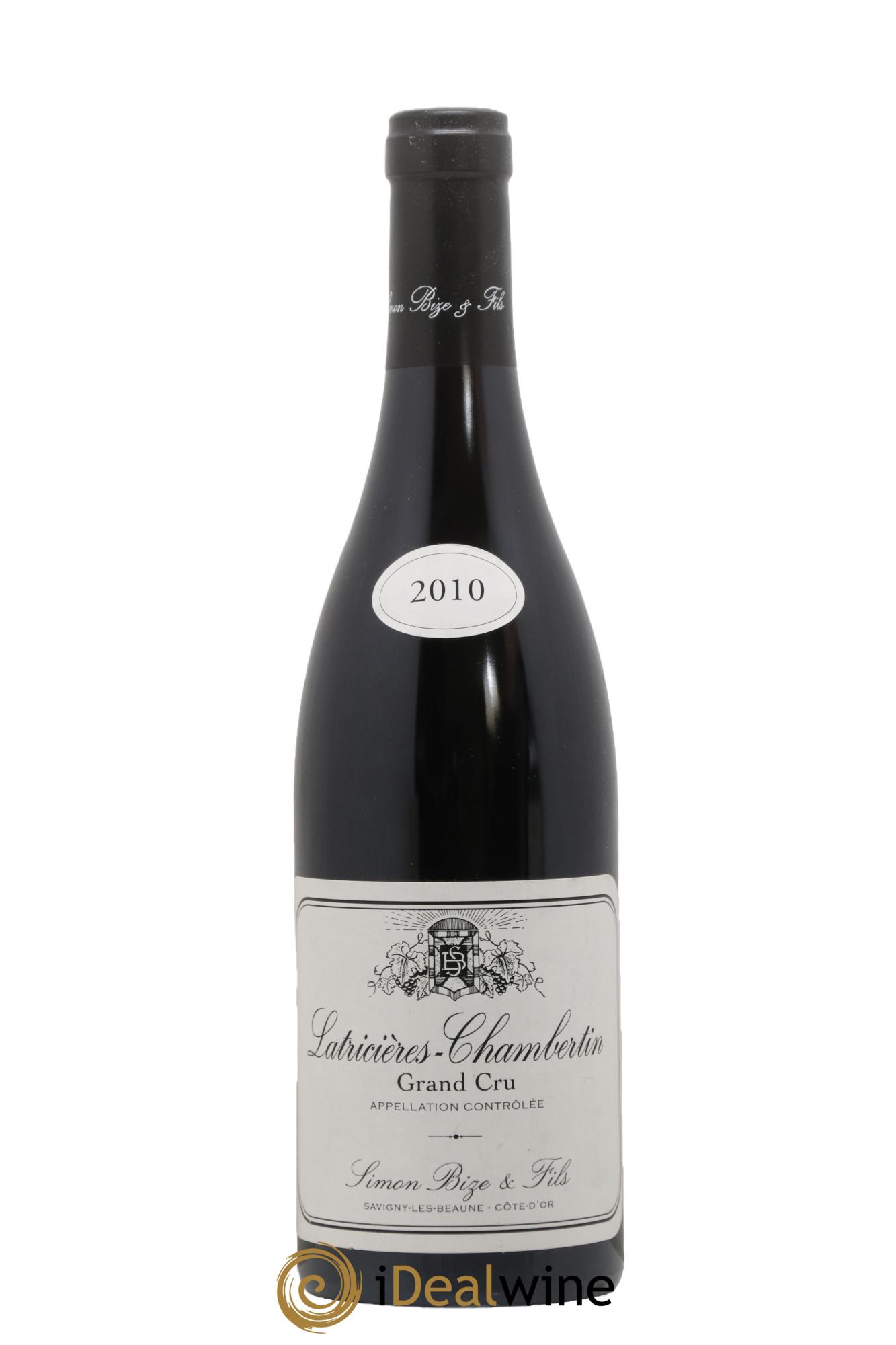 Latricières-Chambertin Grand Cru Simon Bize & Fils 2010 - Lot de 1 bouteille - 0