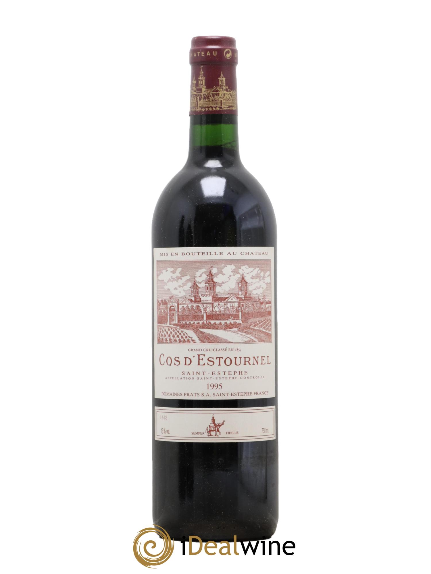 Cos d'Estournel 2ème Grand Cru Classé 1995 - Lot of 1 bottle - 0