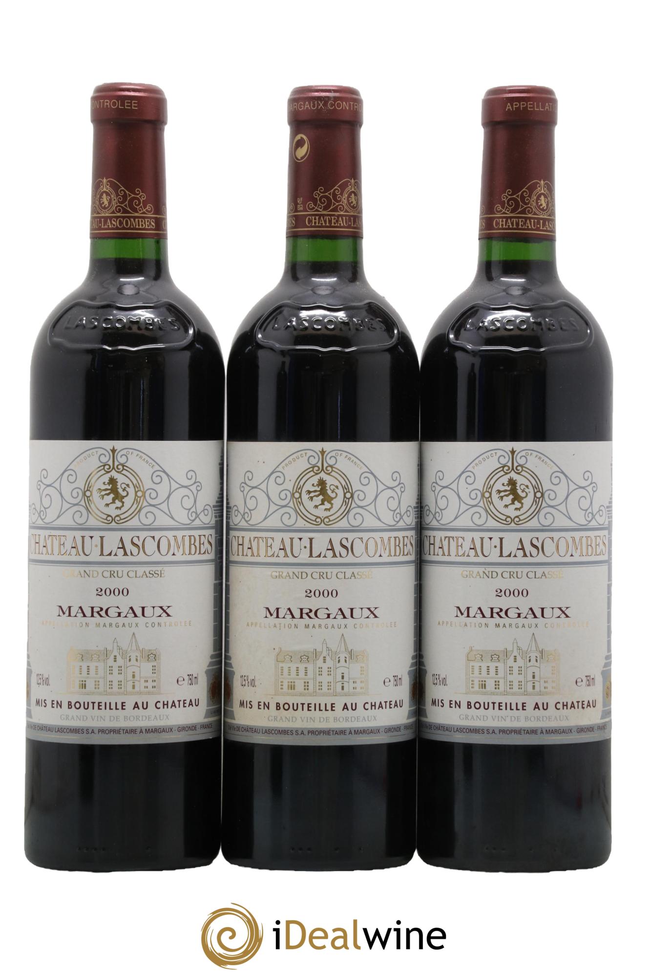 Château Lascombes 2ème Grand Cru Classé 2000 - Lot de 12 bouteilles - 1