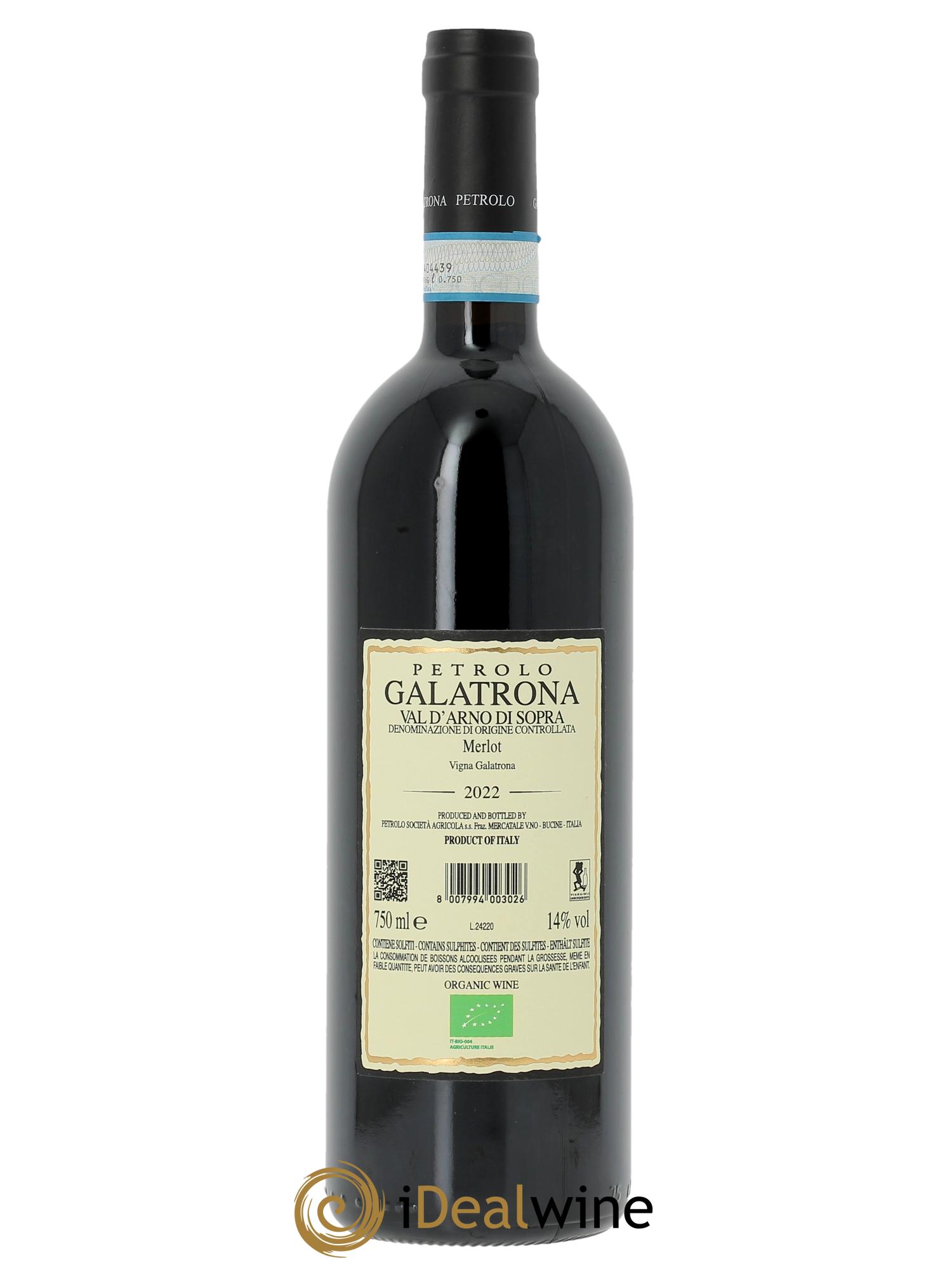 Toscane IGT Petrolo Galatrona  2022 - Lot de 1 bouteille - 1