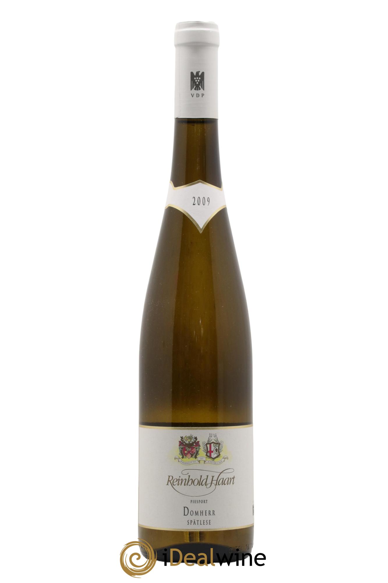 Allemagne Mosel-Saar Riesling Piesport Domherr Spätlese Reinhold Haart 2009 - Lotto di 1 bottiglia - 0