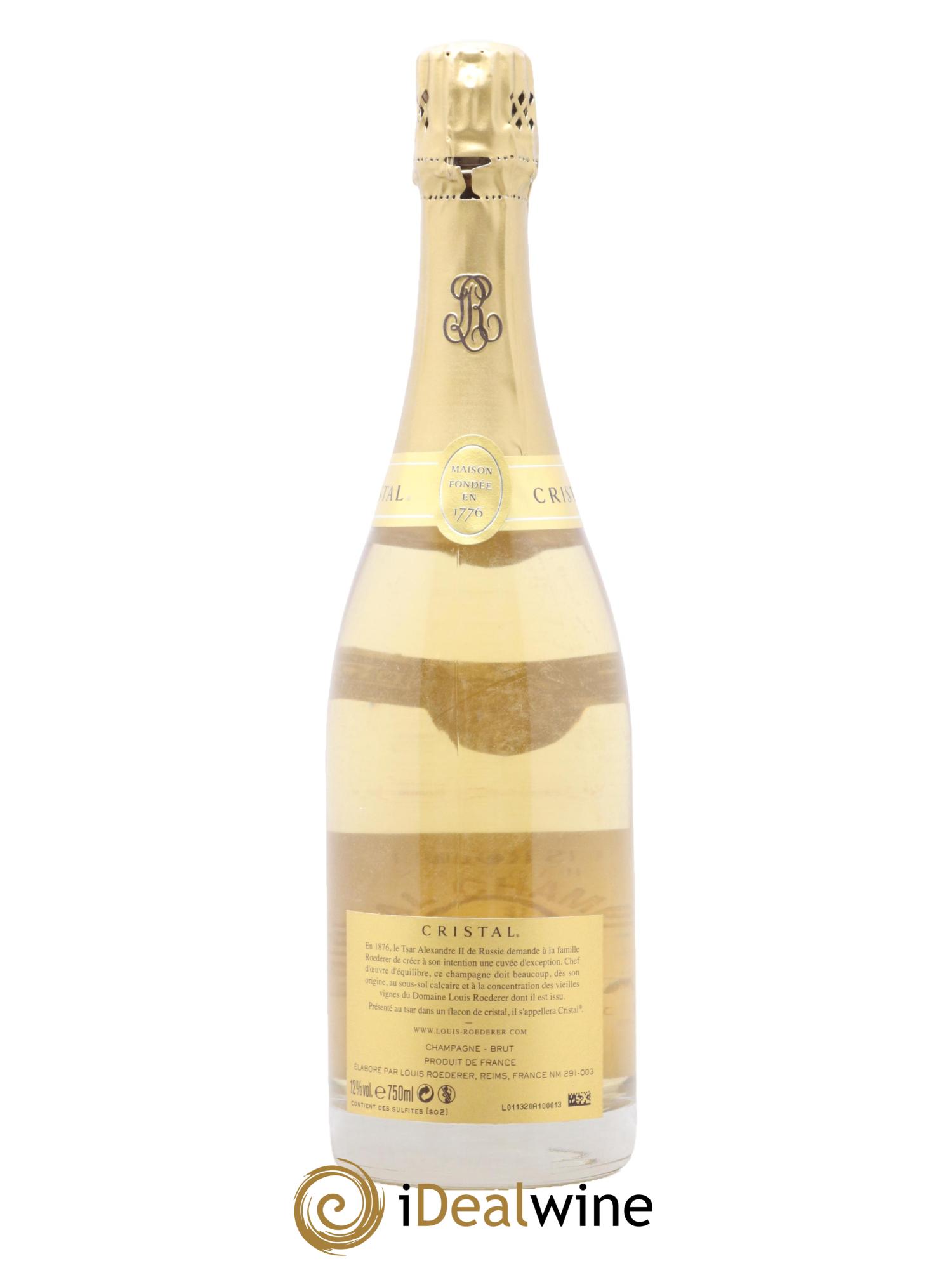 Cristal Louis Roederer 2009 - Lot of 1 bottle - 1