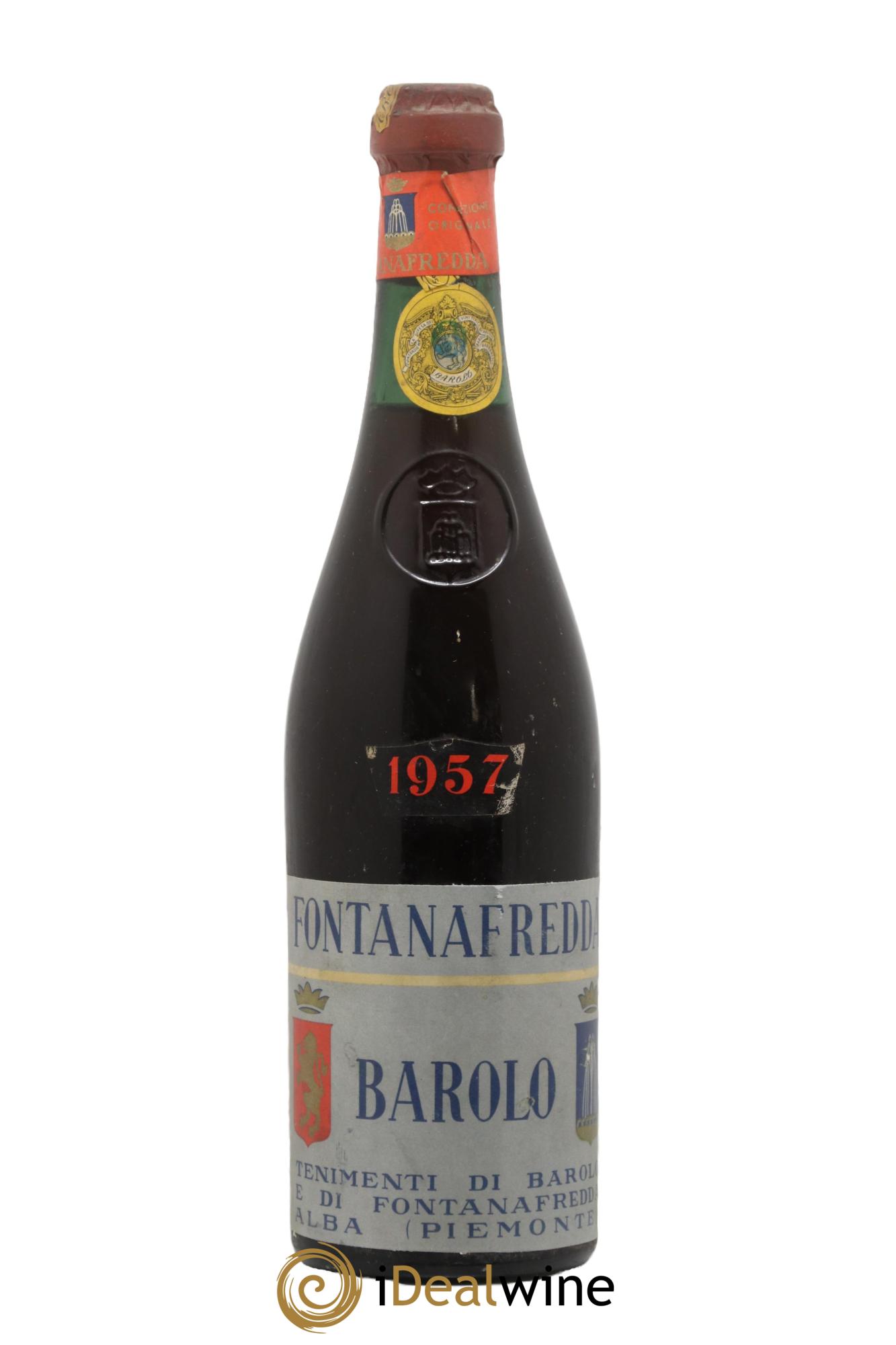 Barolo DOCG Fontanafredda 1957 - Lotto di 1 bottiglia - 0